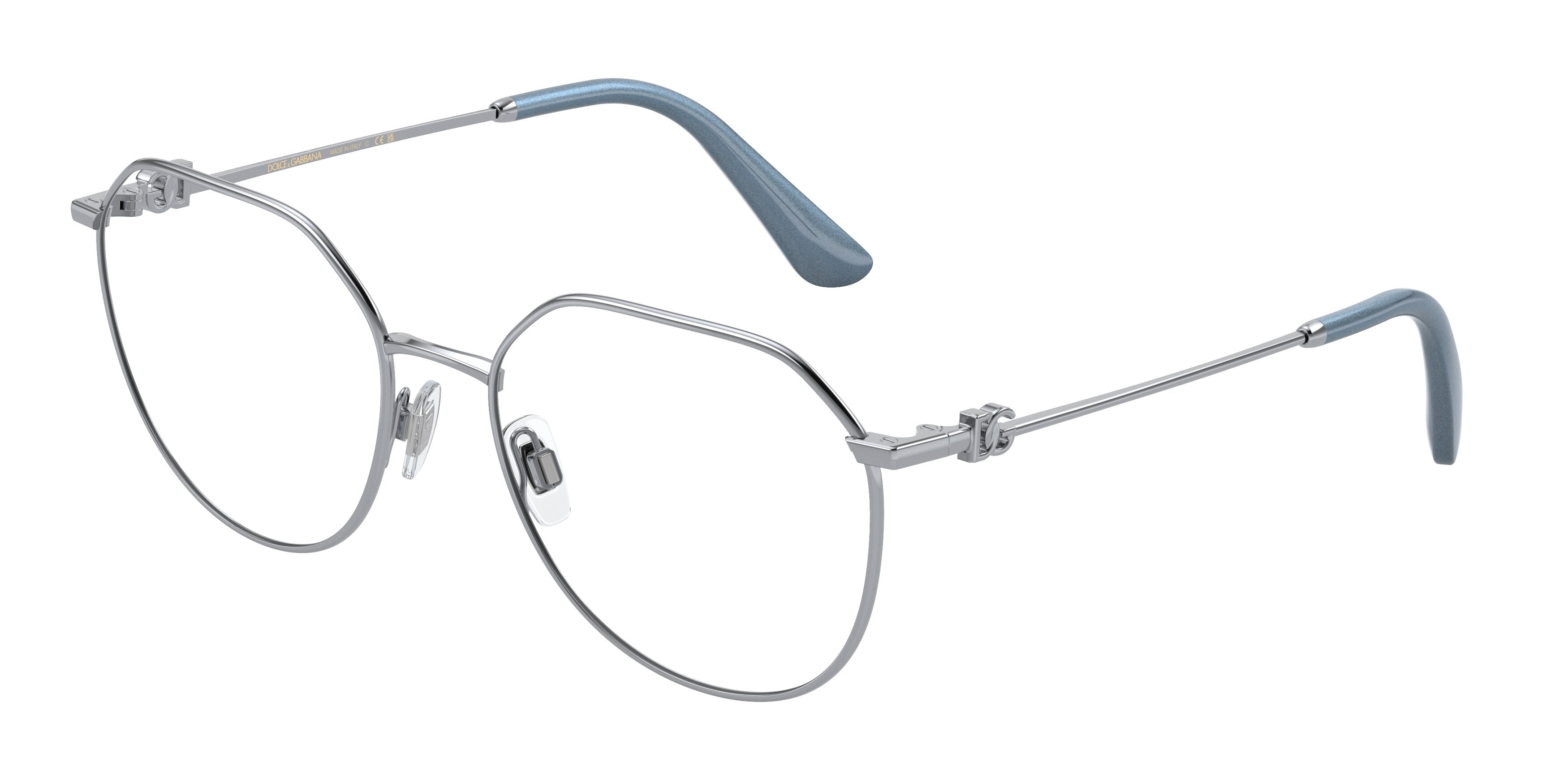 DOLCE & GABBANA DG1348 Phantos Eyeglasses  1327-Blue 56-145-18 - Color Map Blue