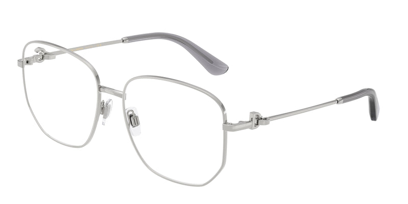 DOLCE & GABBANA DG1356 Phantos Eyeglasses  05-Silver 57-140-16 - Color Map Silver