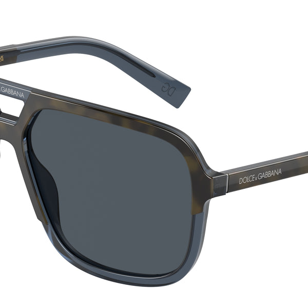 DOLCE & GABBANA DG4354 Square Sunglasses For Men display picture 2