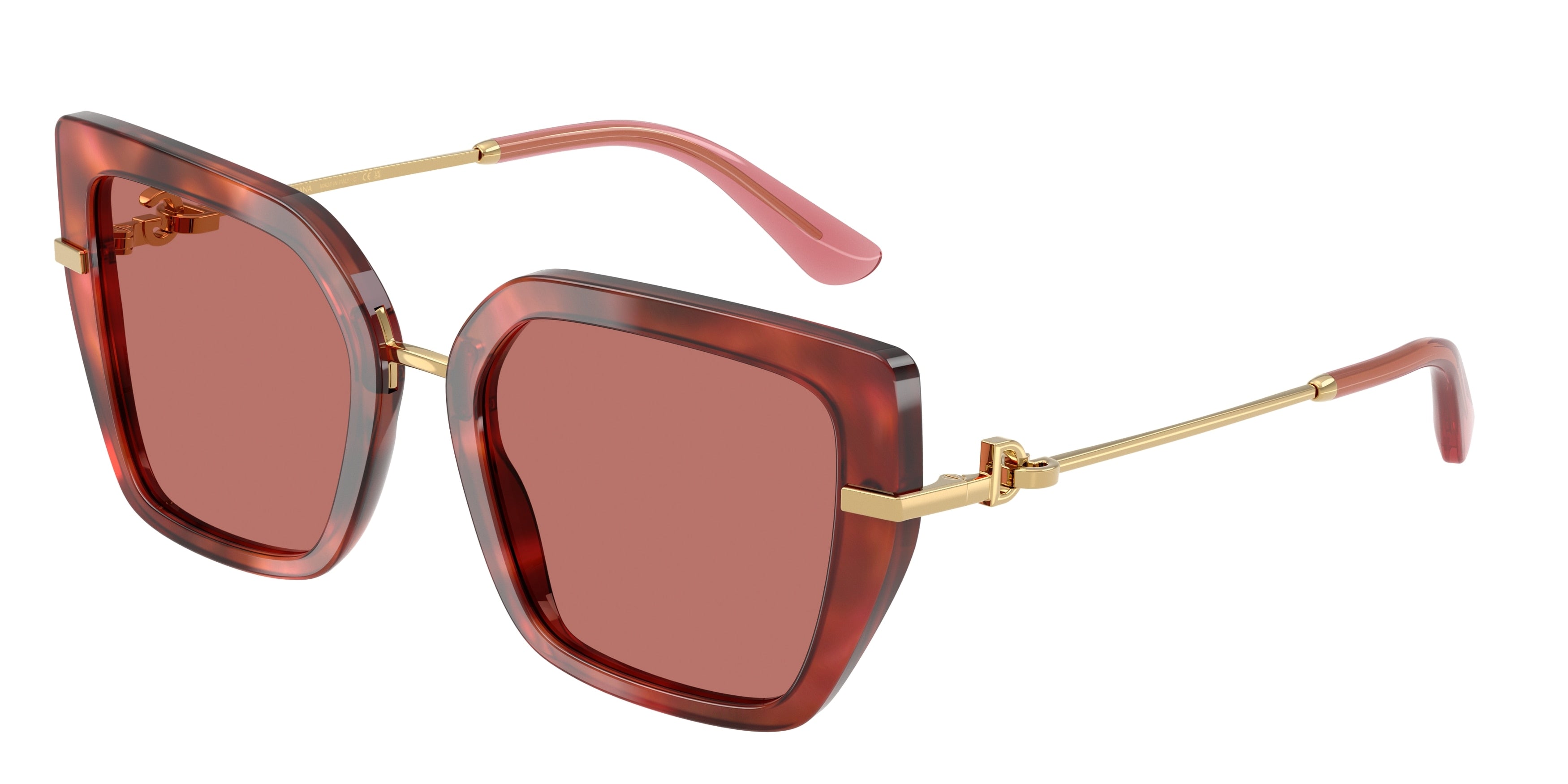 DOLCE & GABBANA DG4474 Butterfly Sunglasses  344469-Havana Brown 53-140-20 - Color Map Tortoise