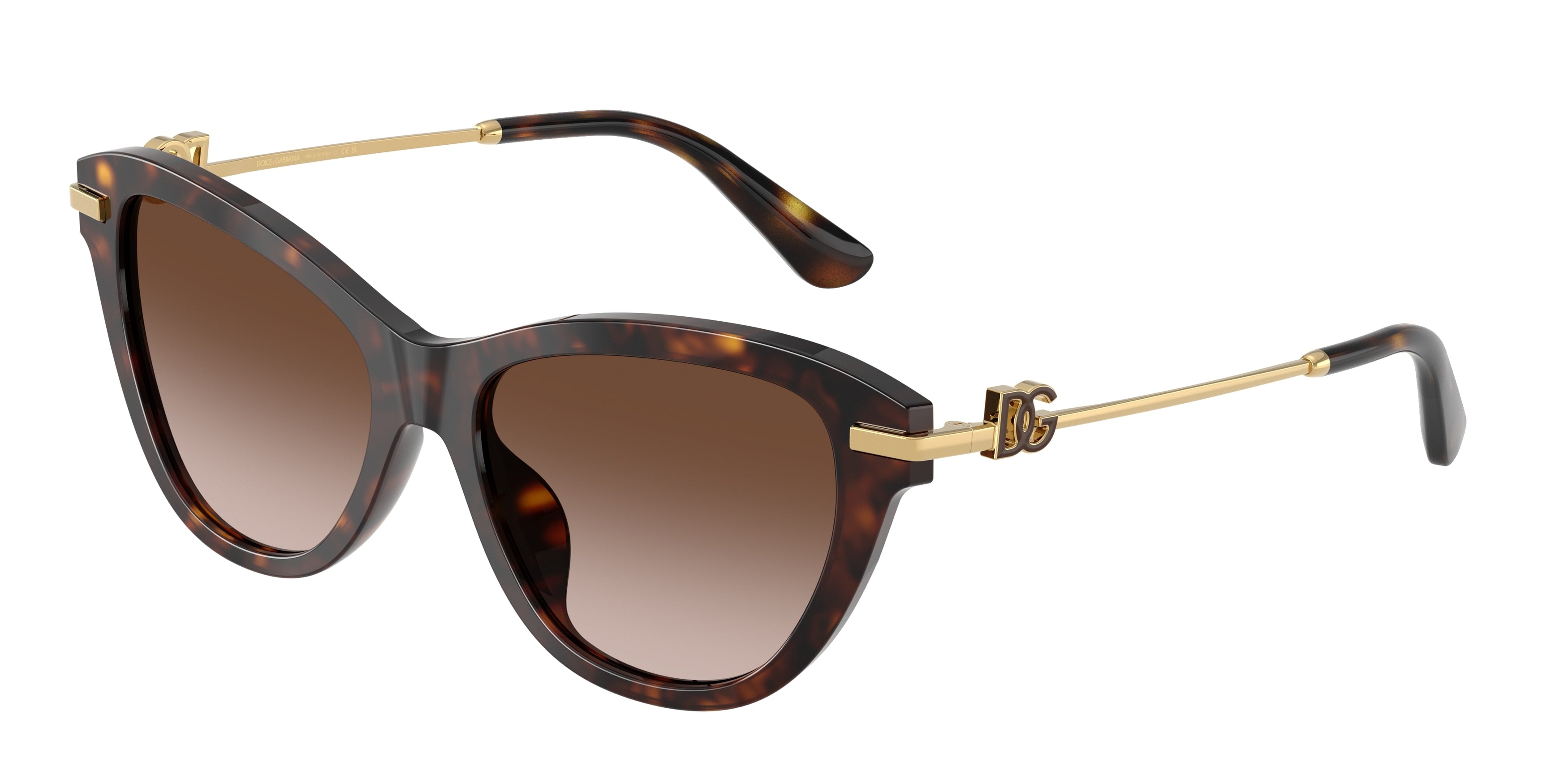 DOLCE & GABBANA DG4534 Butterfly Sunglasses  502/13-Havana 53-140-16 - Color Map Tortoise