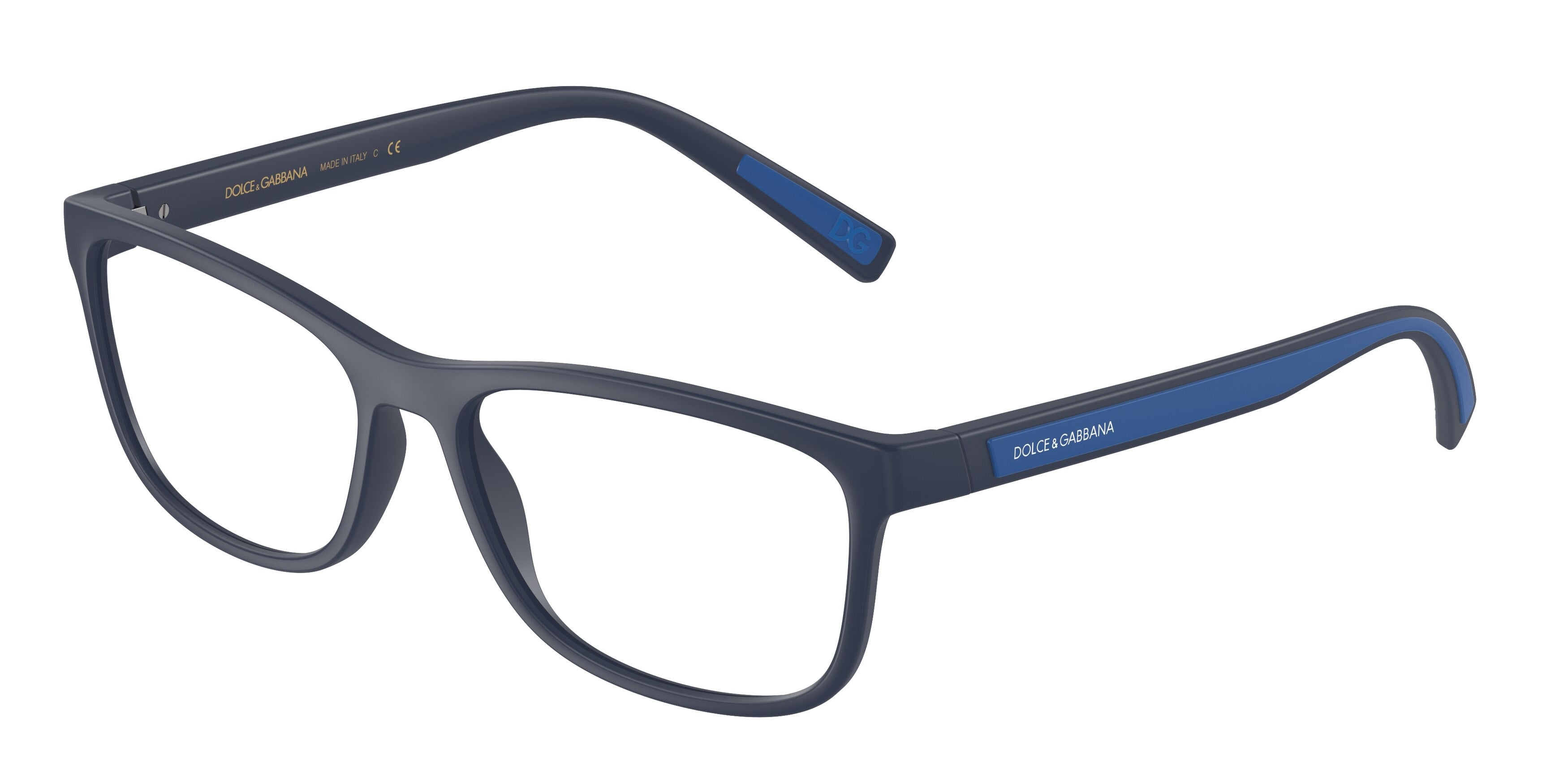 DOLCE & GABBANA DG5086 Square Eyeglasses  3294-Blue 56-150-16 - Color Map Blue