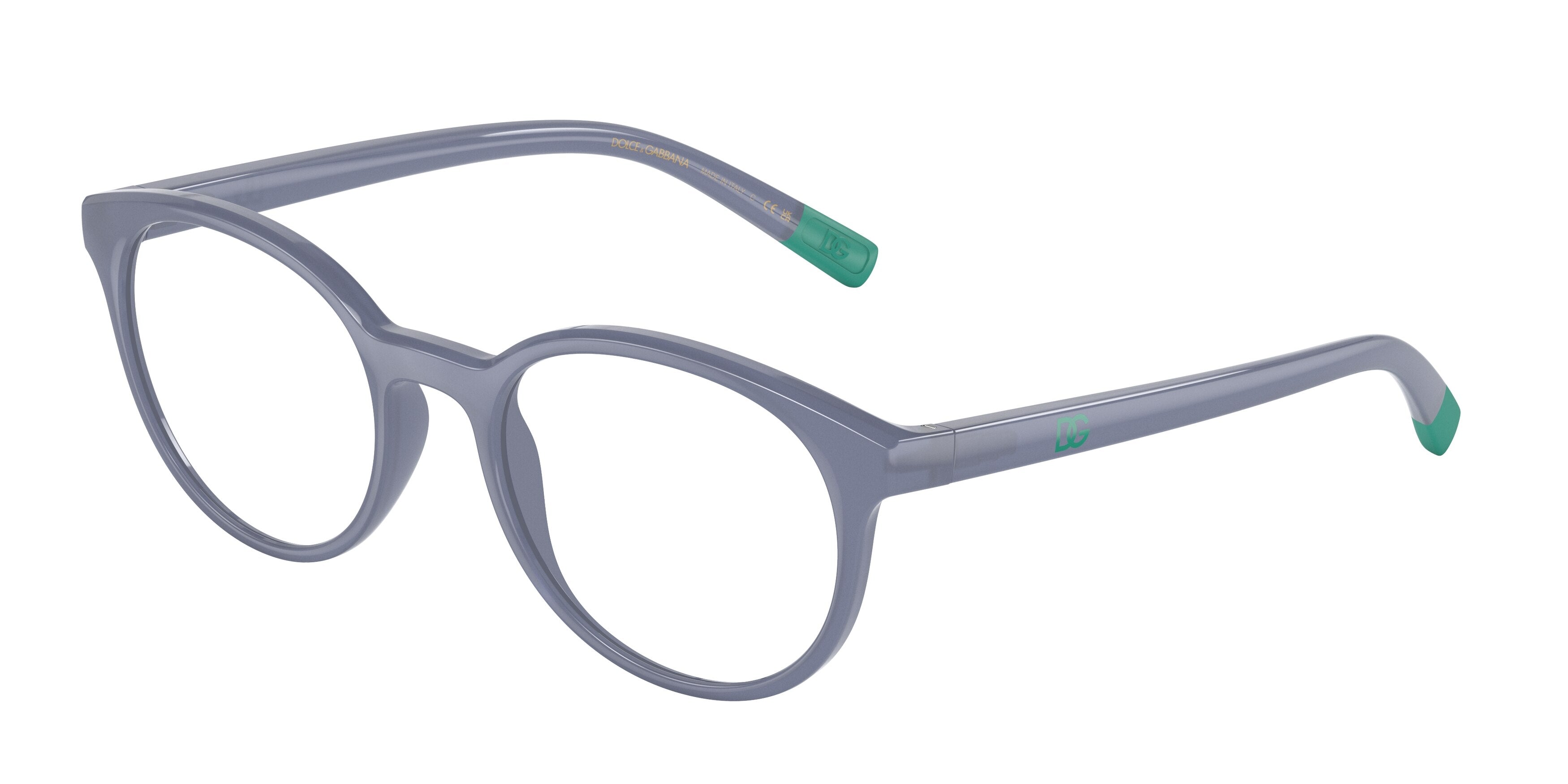 DOLCE & GABBANA DG5093 Phantos Eyeglasses  3040-Opal Lillac 51-140-19 - Color Map Violet
