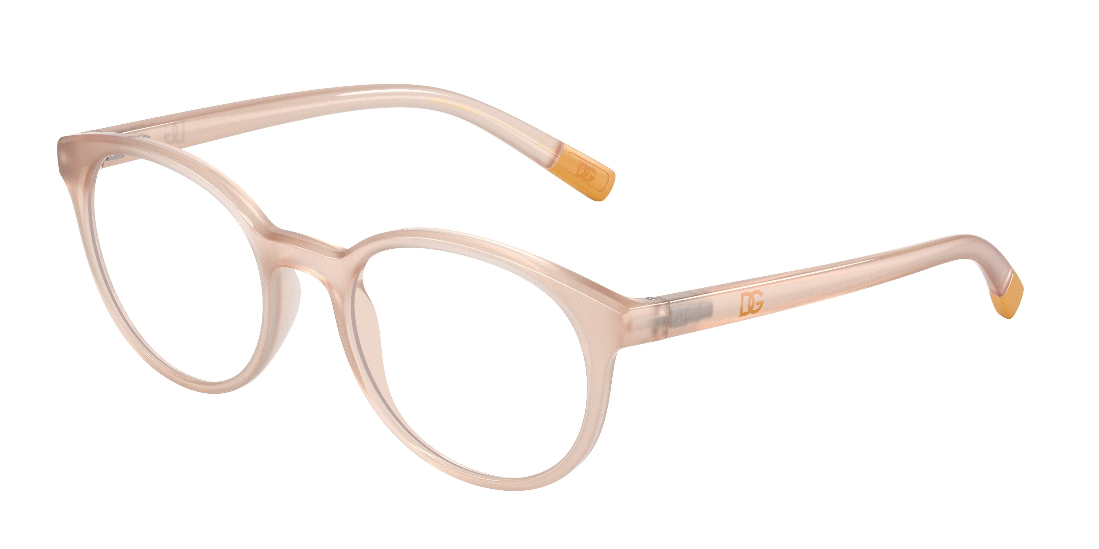 DOLCE & GABBANA DG5093 Phantos Eyeglasses  3041-Opal Rose 51-140-19 - Color Map Pink