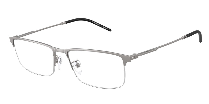 Emporio Armani EA1168D Rectangle Eyeglasses  3003-Matte Gunmetal 56-145-17 - Color Map Grey