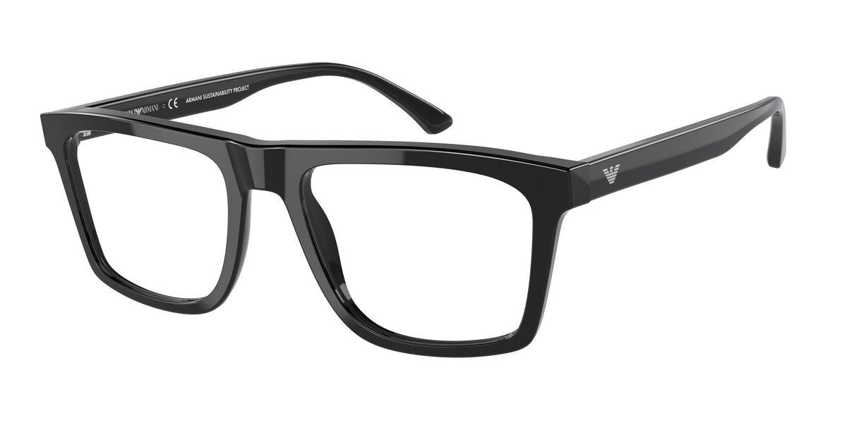 Emporio Armani EA3185F Eyeglasses Striped Brown Rectangular Emporio Armani Men Brown Eyeglass Frames for sale | eBay main image 4