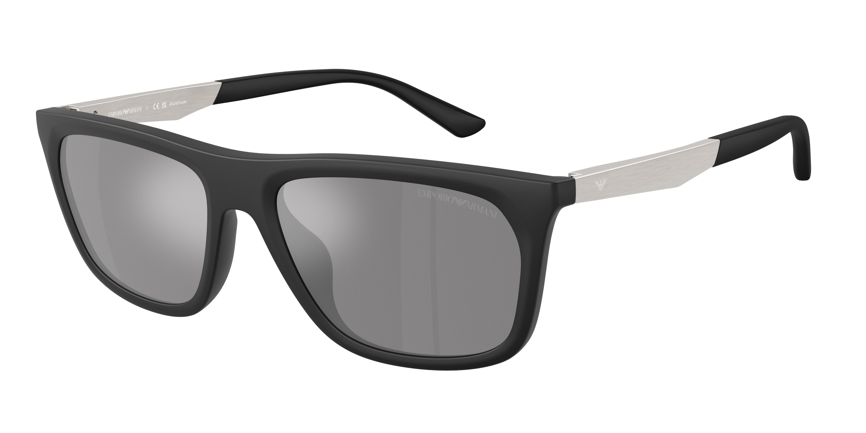 Emporio Armani EA4272U Pillow Sunglasses  63726G-Matte Black 57-145-18 - Color Map Black