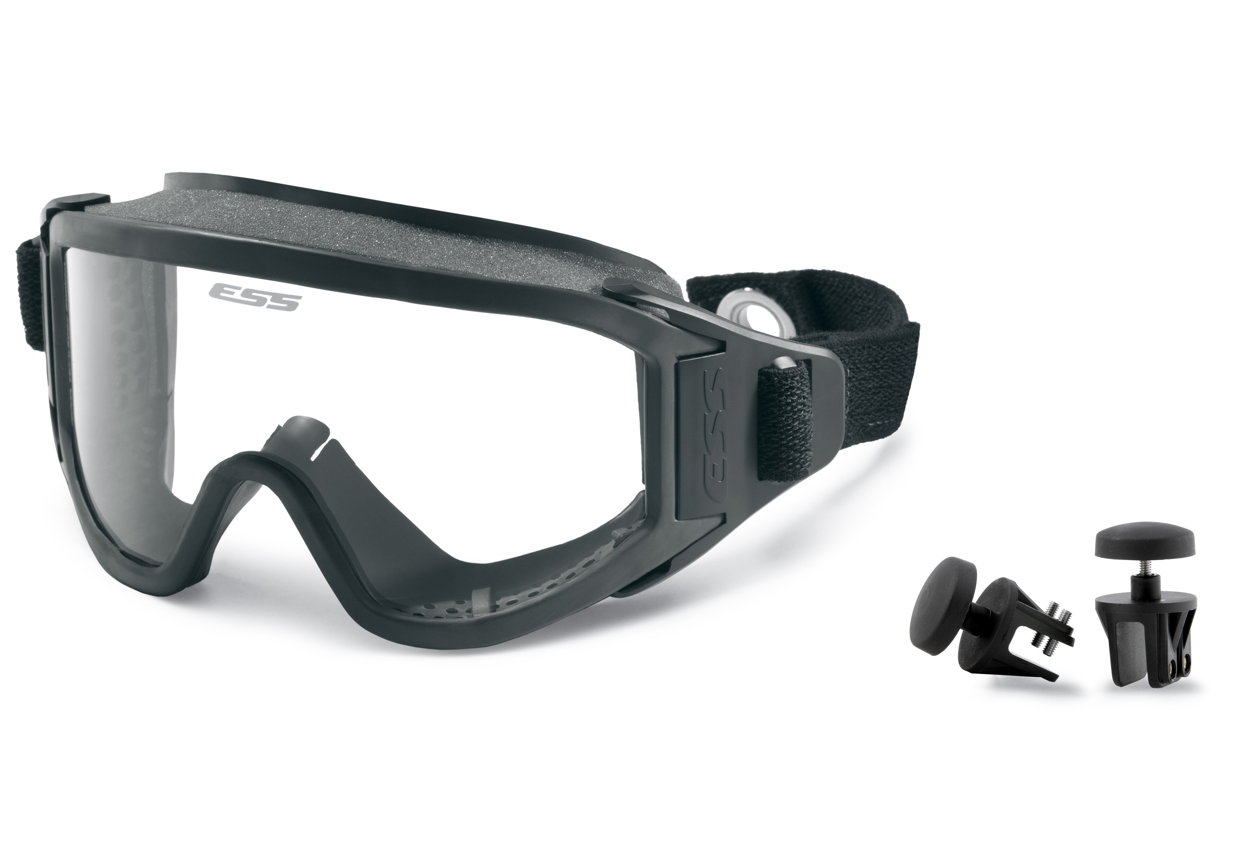 ESS INNERZONE EE7002 Rectangle Goggles  000028-Carbon 0-- - Color Map Black