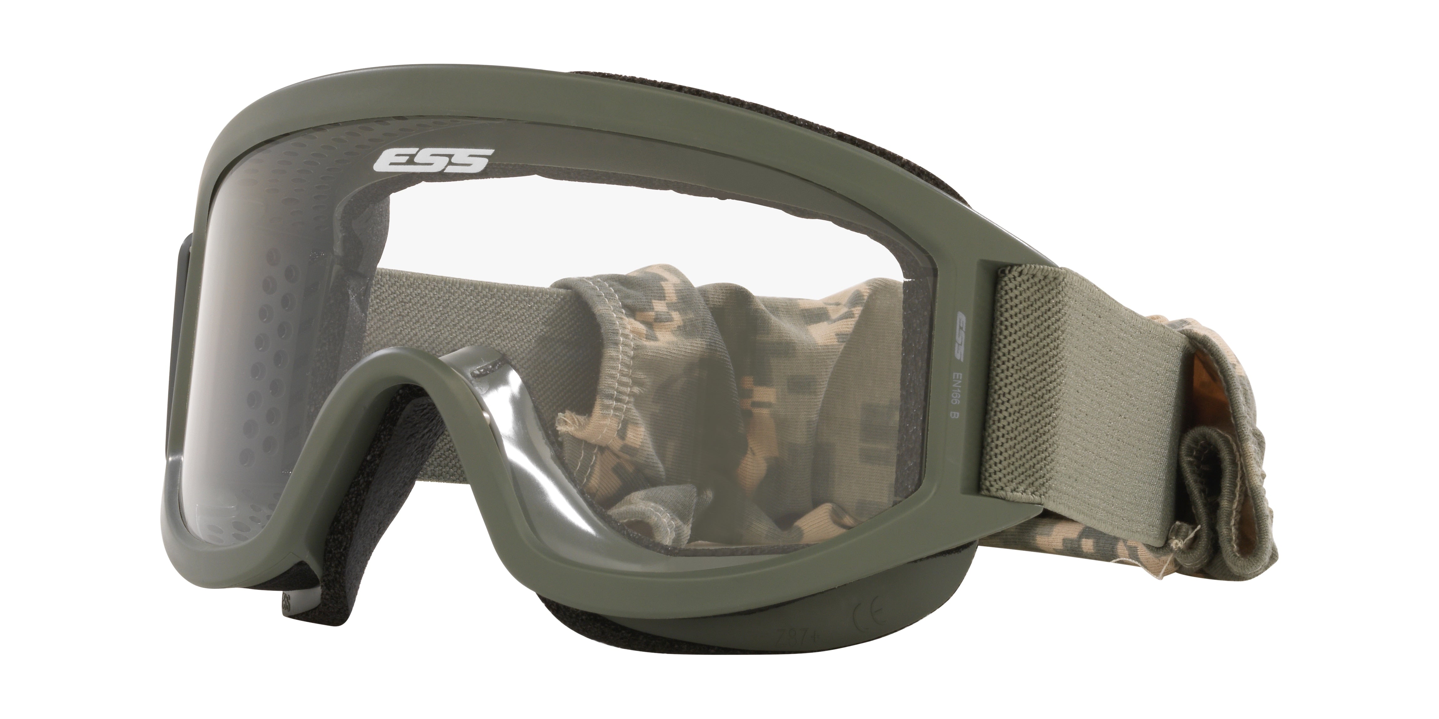 ESS LAND OPS EE7004 Rectangle Goggles  000004-Foliage Green 0-- - Color Map Green