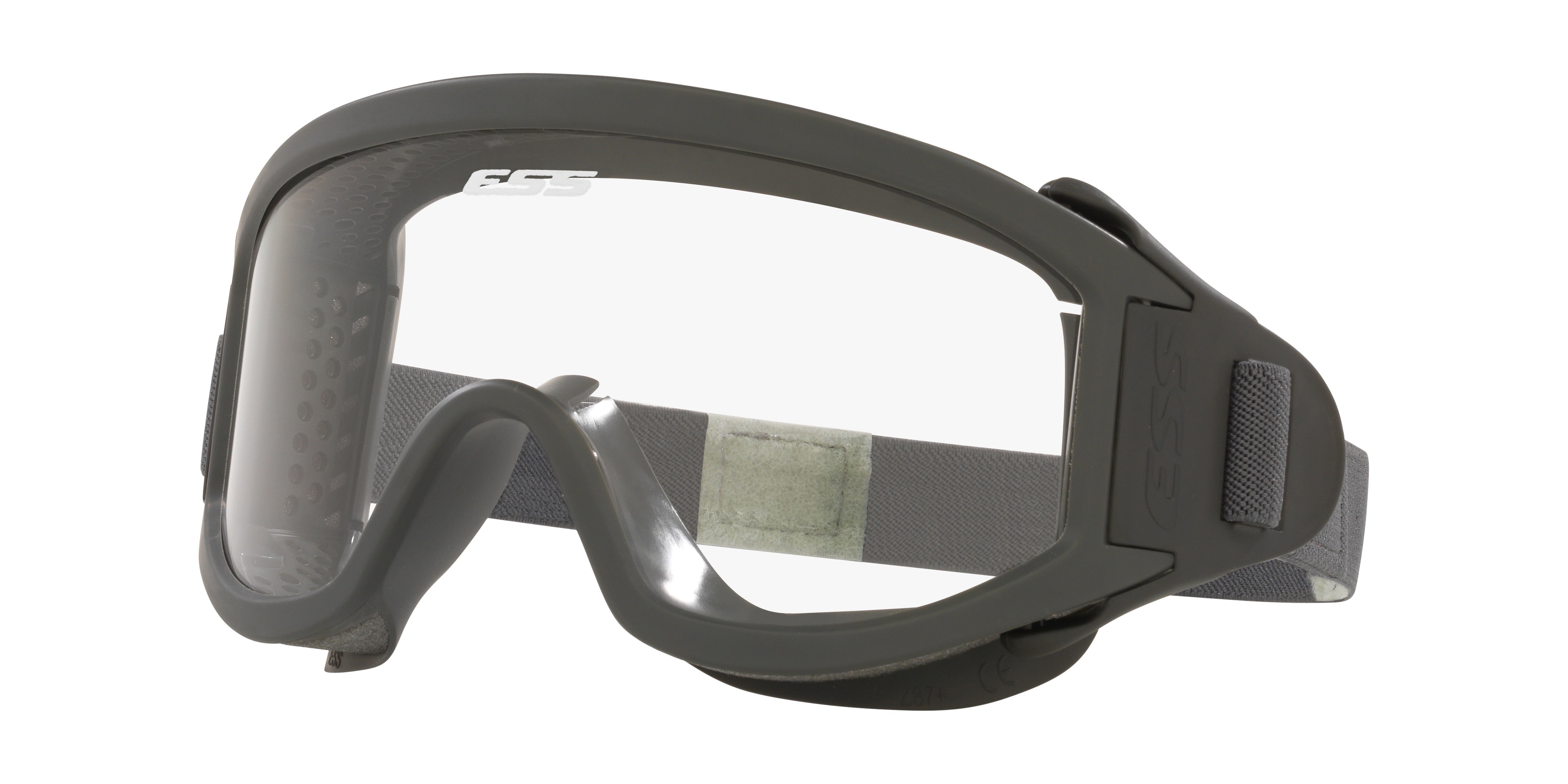 ESS STRIKETEAM EE7005 Rectangle Goggles  000002-Black 0-- - Color Map Black