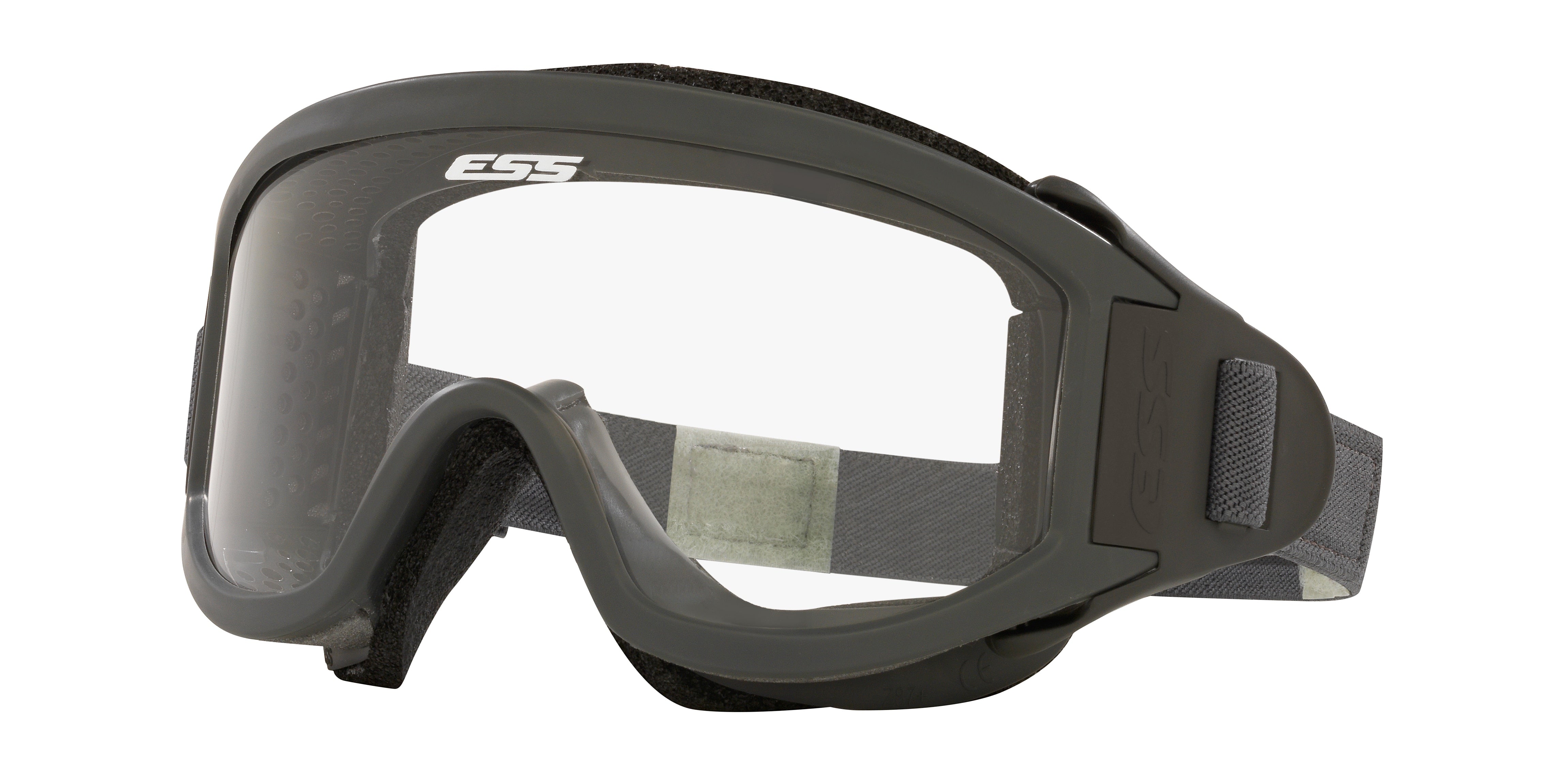 ESS STRIKETEAM EE7005 Rectangle Goggles  000008-Black 0-- - Color Map Black