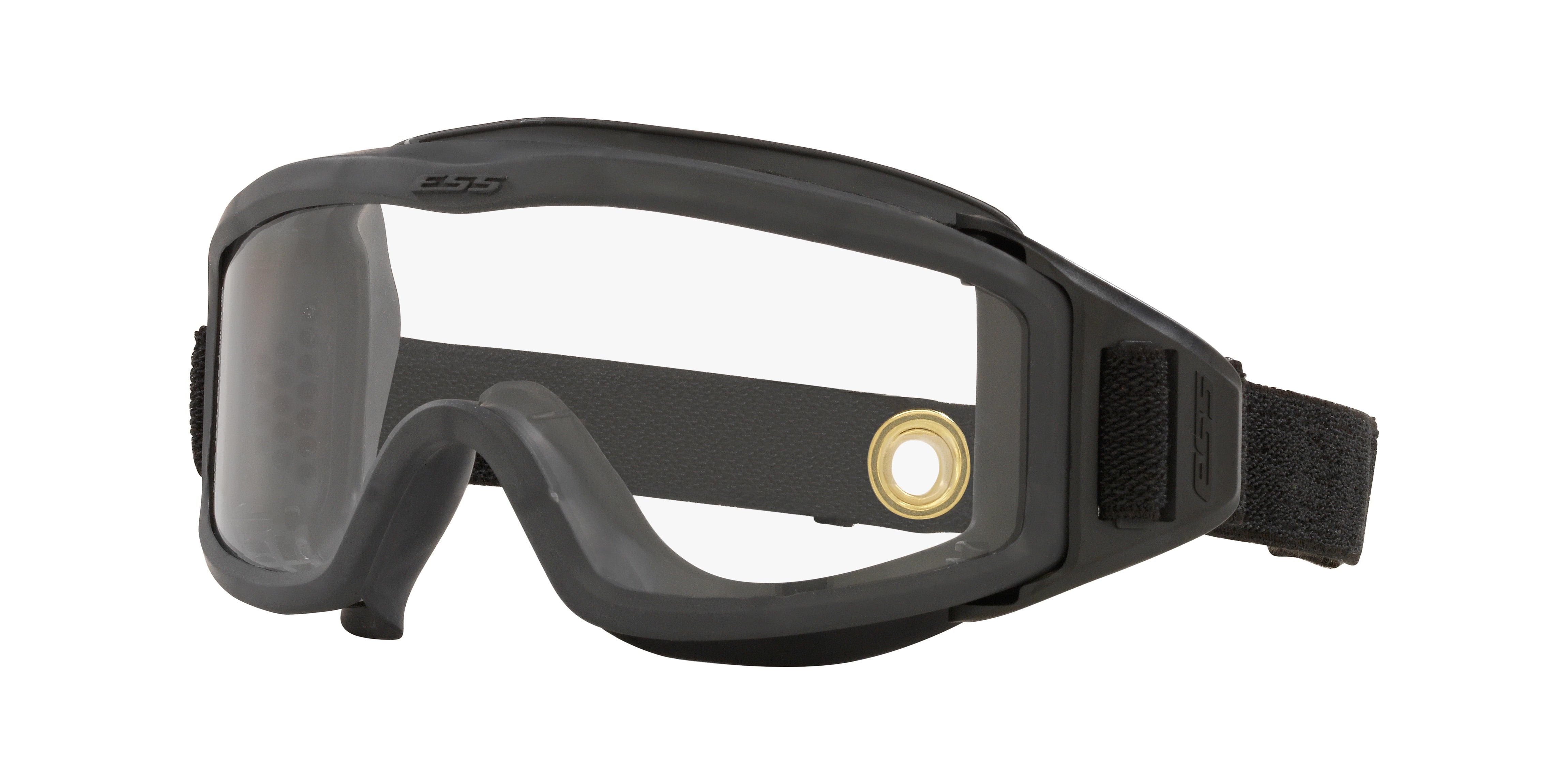 ESS FIRE PRO EE7014 Rectangle Goggles  701415-Carbon 0-- - Color Map Black