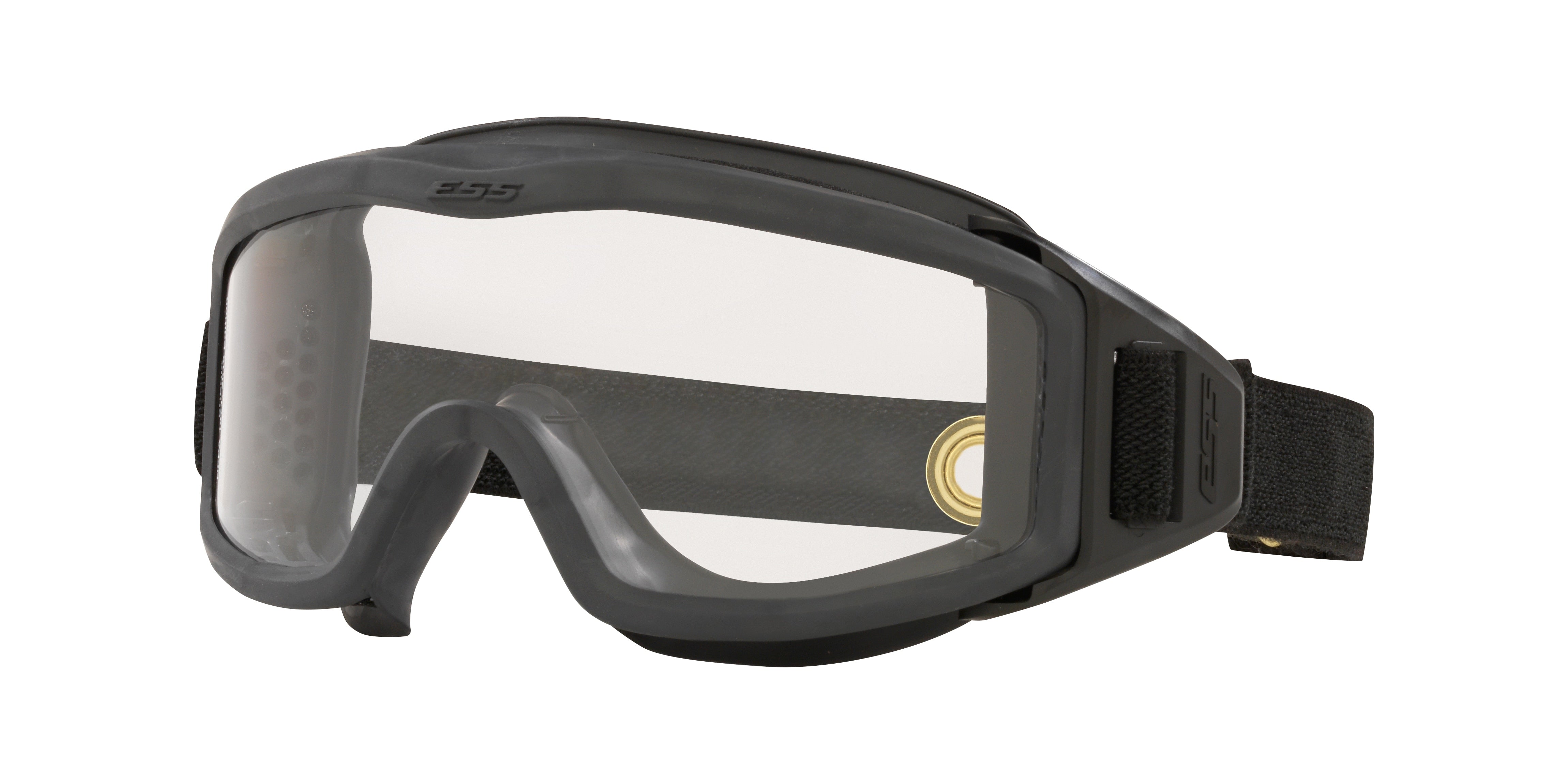 ESS FIRE PRO EE7014 Rectangle Goggles  701414-Carbon 0-- - Color Map Black