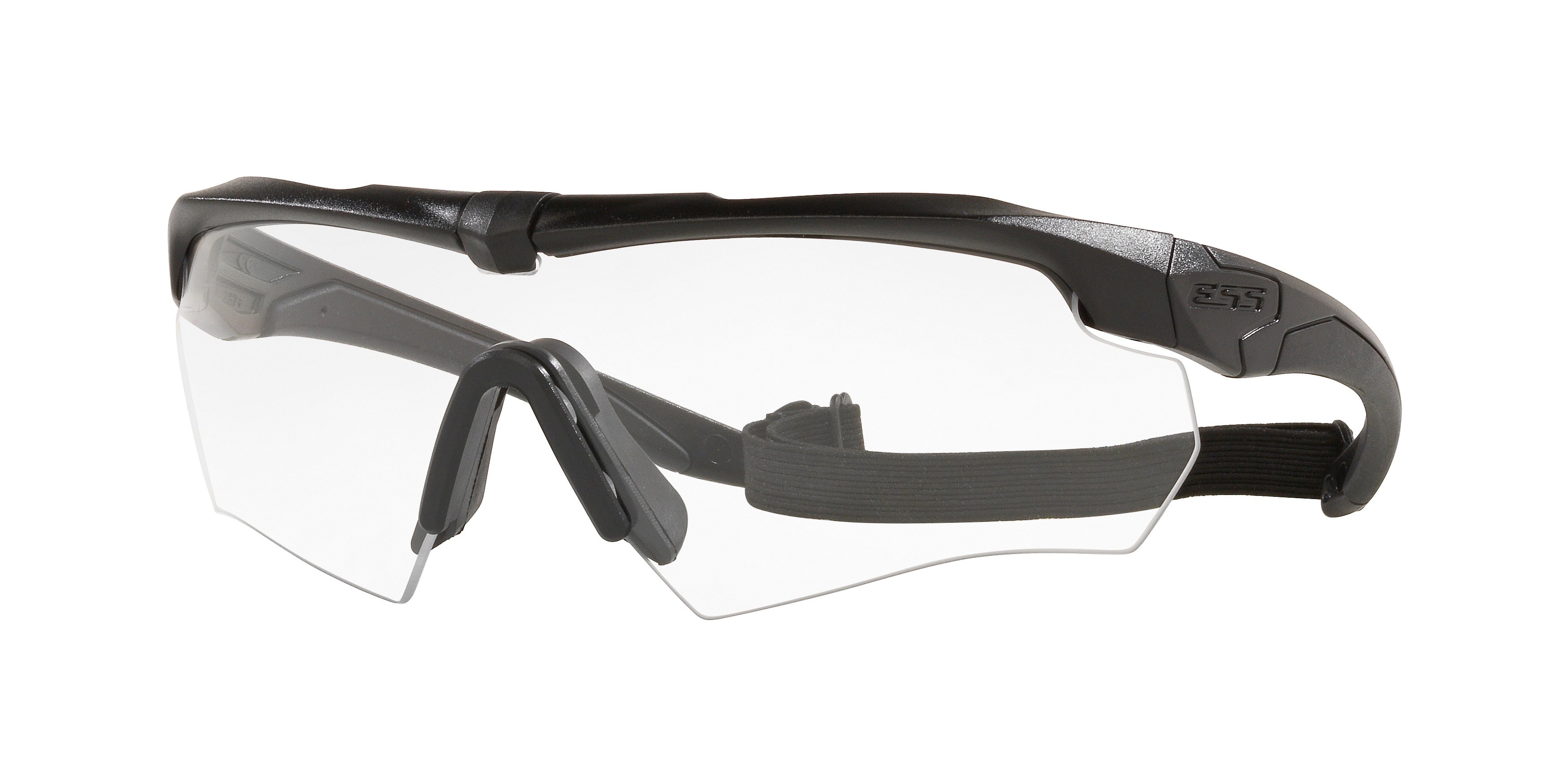 ESS CROSSBOW EE9007 Rectangle Sunglasses  000009-Black 40-0-29 - Color Map Black