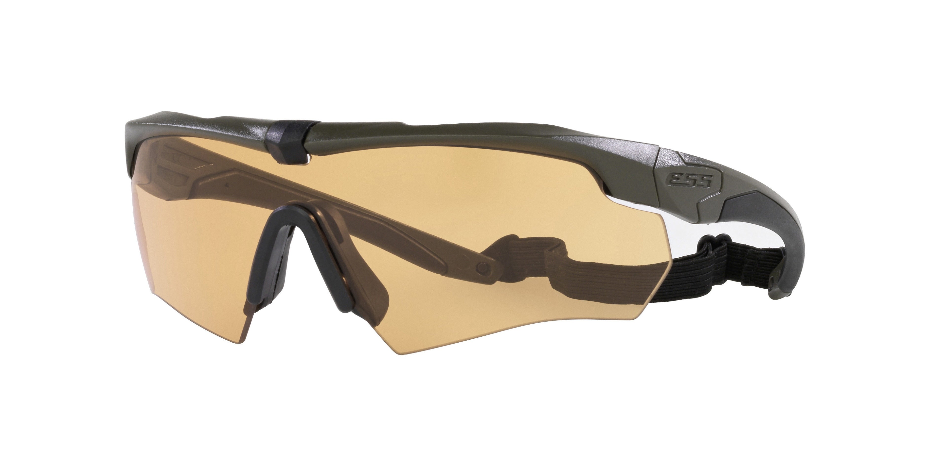 ESS CROSSBOW EE9007 Rectangle Sunglasses  900721-Stealth Olive 40-0-29 - Color Map Green
