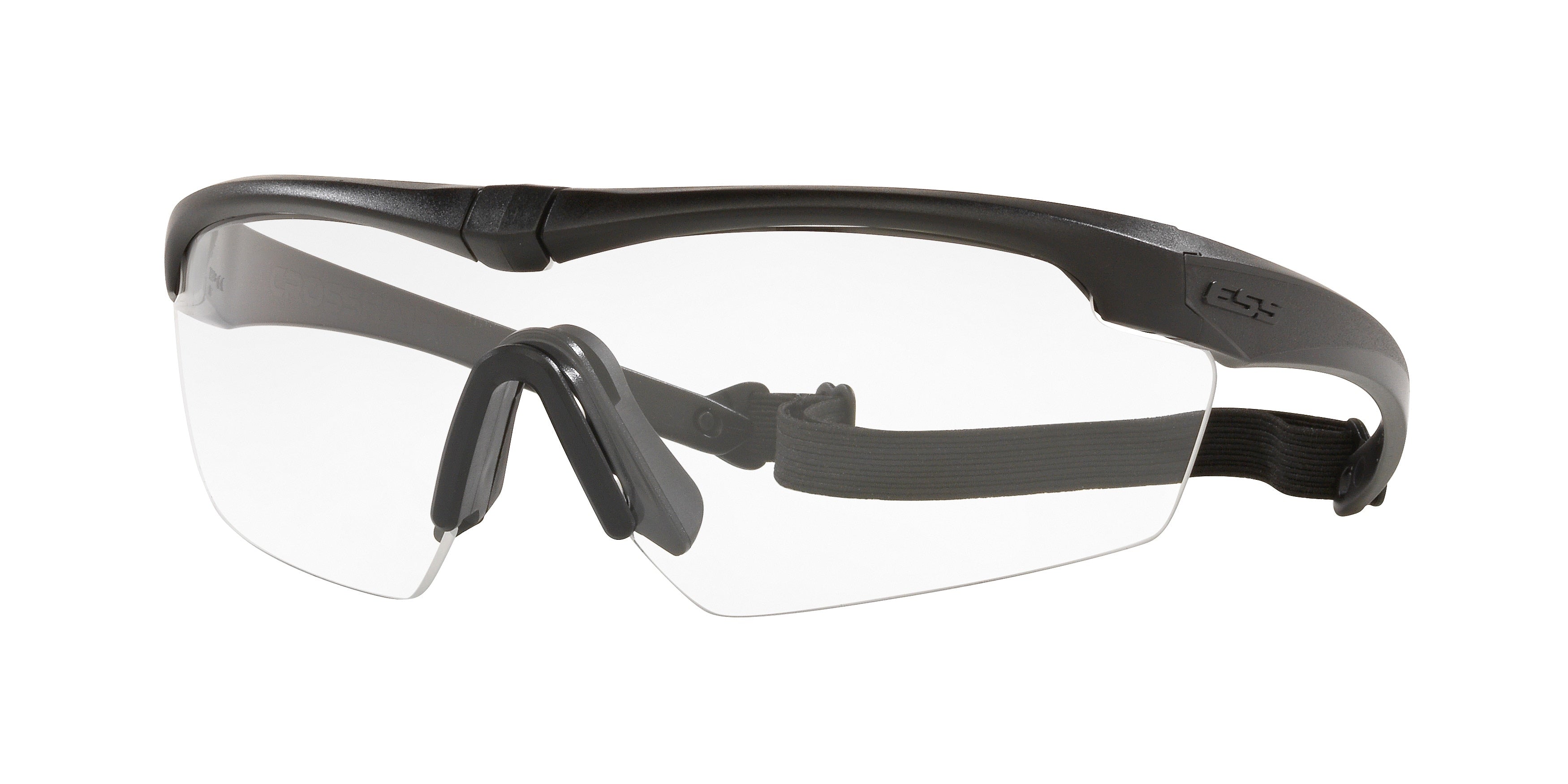 ESS CROSSHAIR EE9014 Rectangle Sunglasses  901401-Black 40-0-28 - Color Map Black