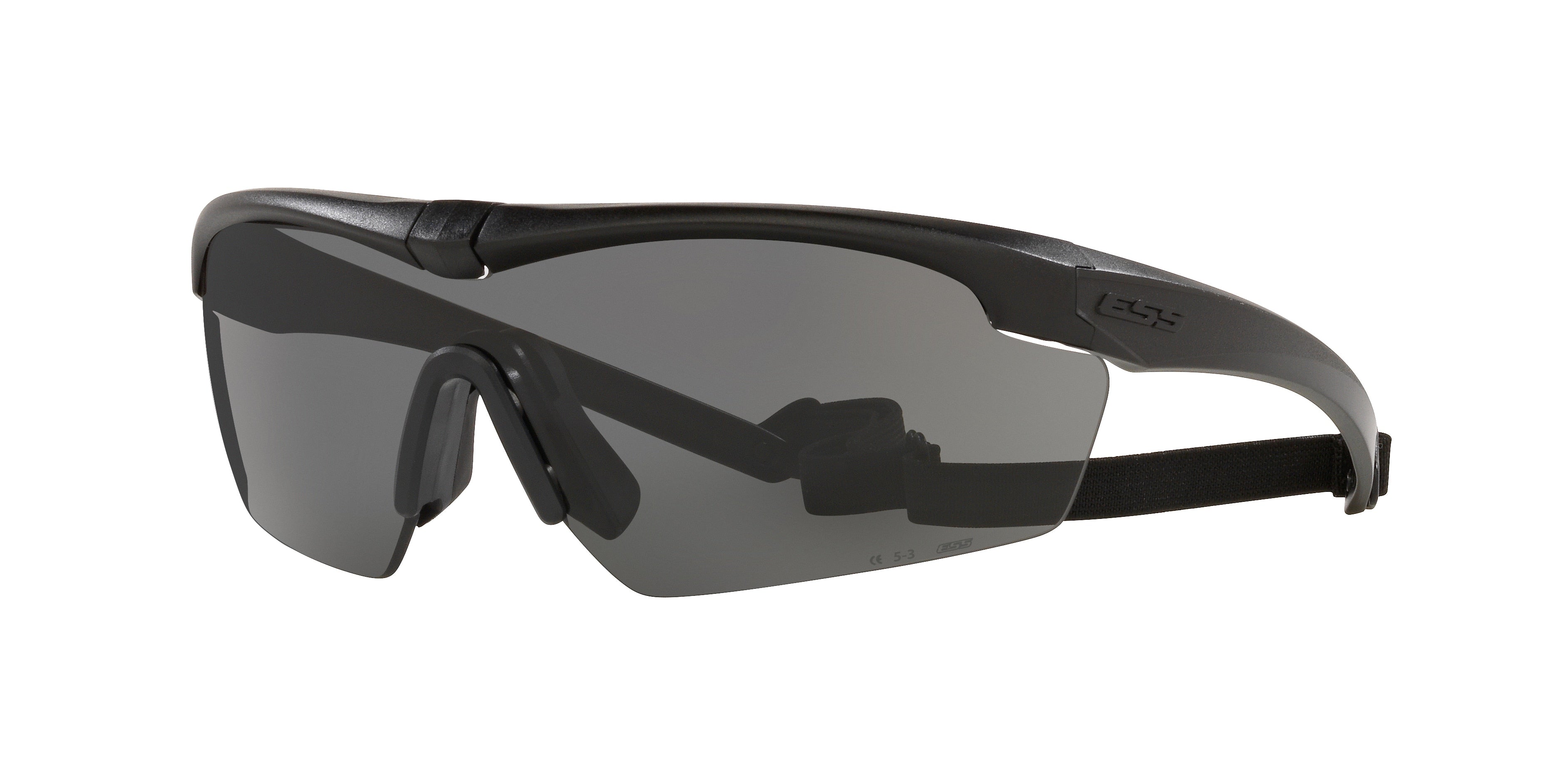 ESS CROSSHAIR EE9014 Rectangle Sunglasses  901404-Black 40-0-28 - Color Map Black
