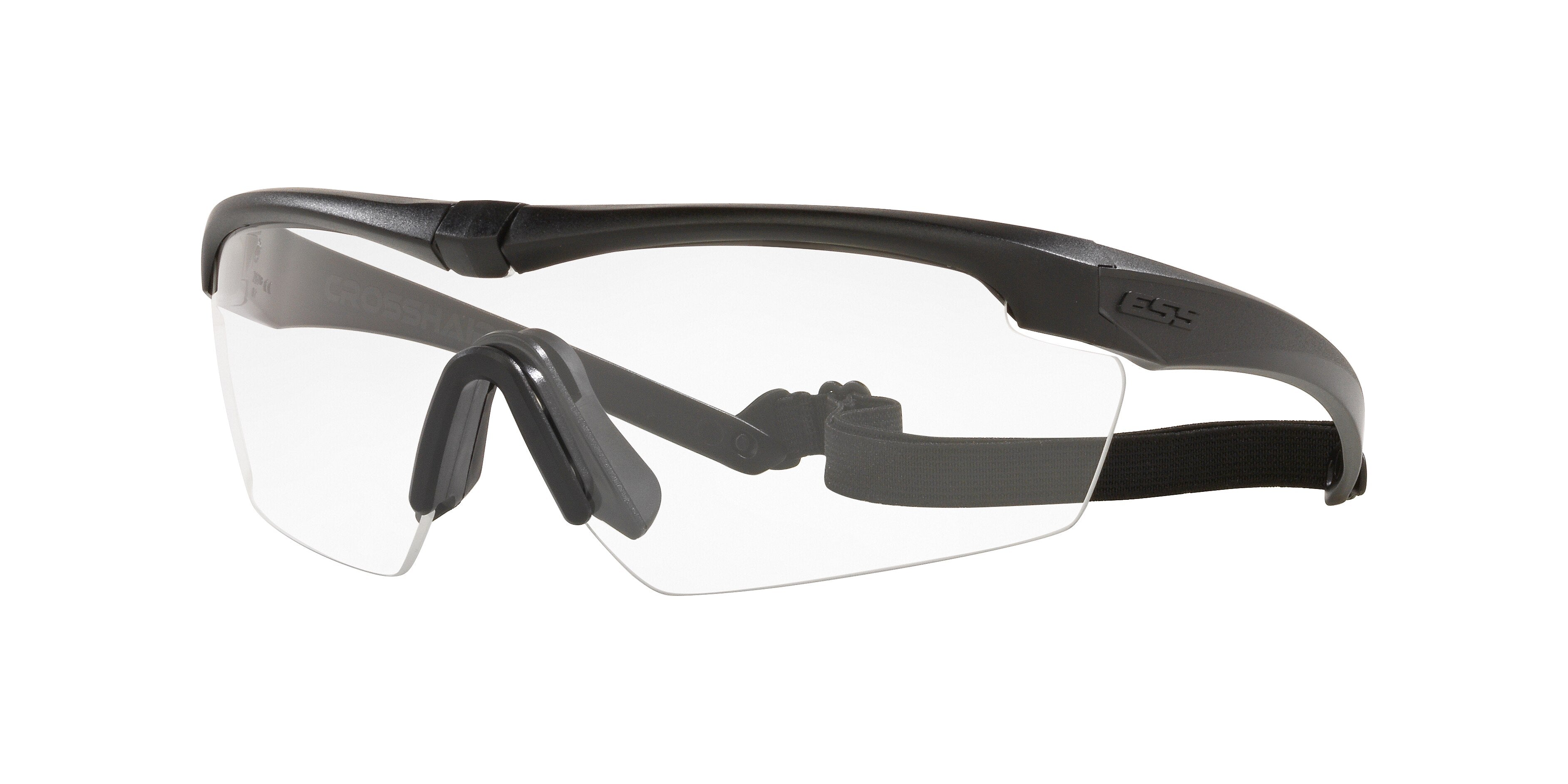 ESS CROSSHAIR EE9014 Rectangle Sunglasses  901411-Black 40-0-28 - Color Map Black