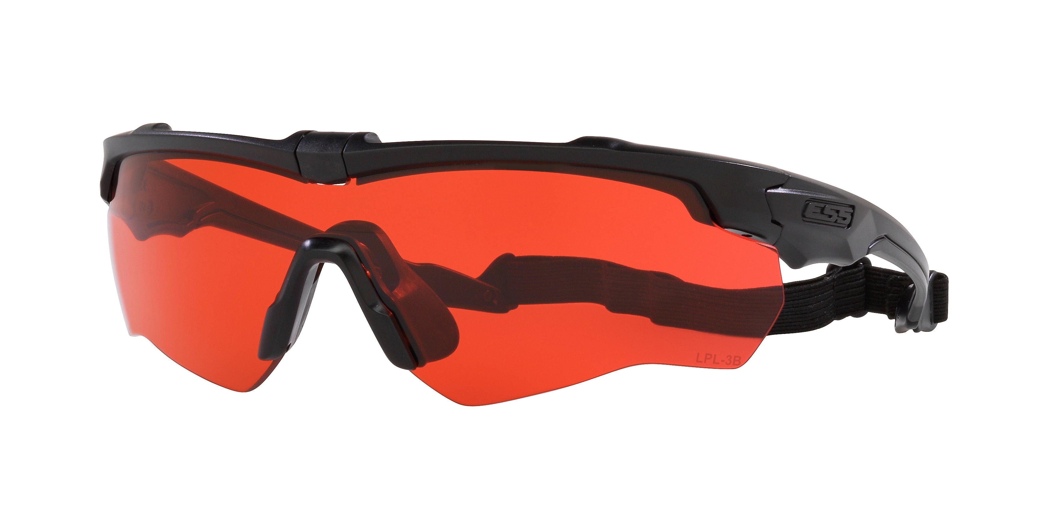 ESS CROSSBLADE (STD) EE9032 Rectangle Sunglasses  903223-Matte Black 42-140-142 - Color Map Black