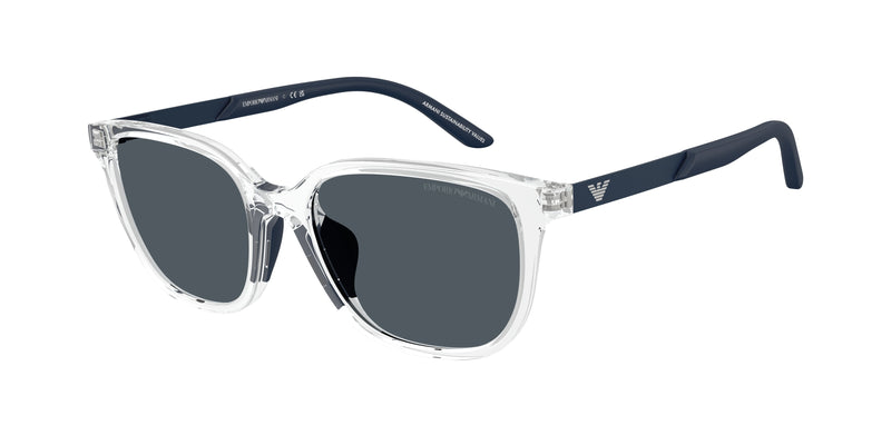 Emporio Armani Kids EK4006U Pillow Sunglasses  589387-Shiny Crystal 49-130-16 - Color Map Transparent