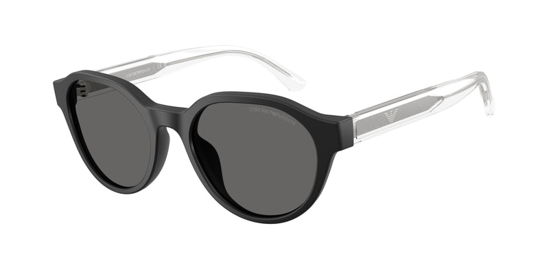 Emporio Armani Kids EK4008U Phantos Sunglasses  500187-Matte Black 48-130-17 - Color Map Black