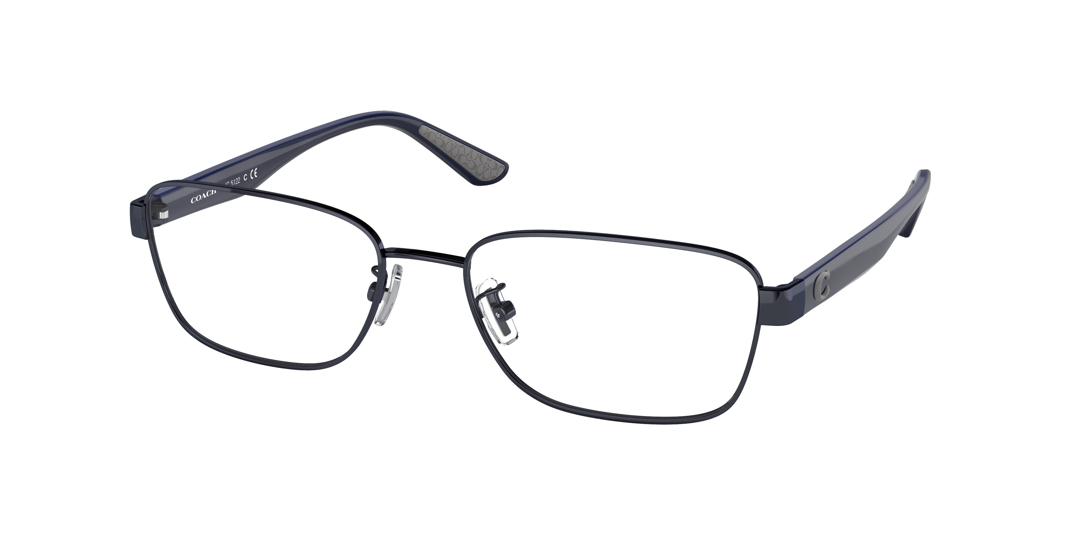 Coach C2109 HC5122 Rectangle Eyeglasses  9379-Slate 56-140-18 - Color Map Grey