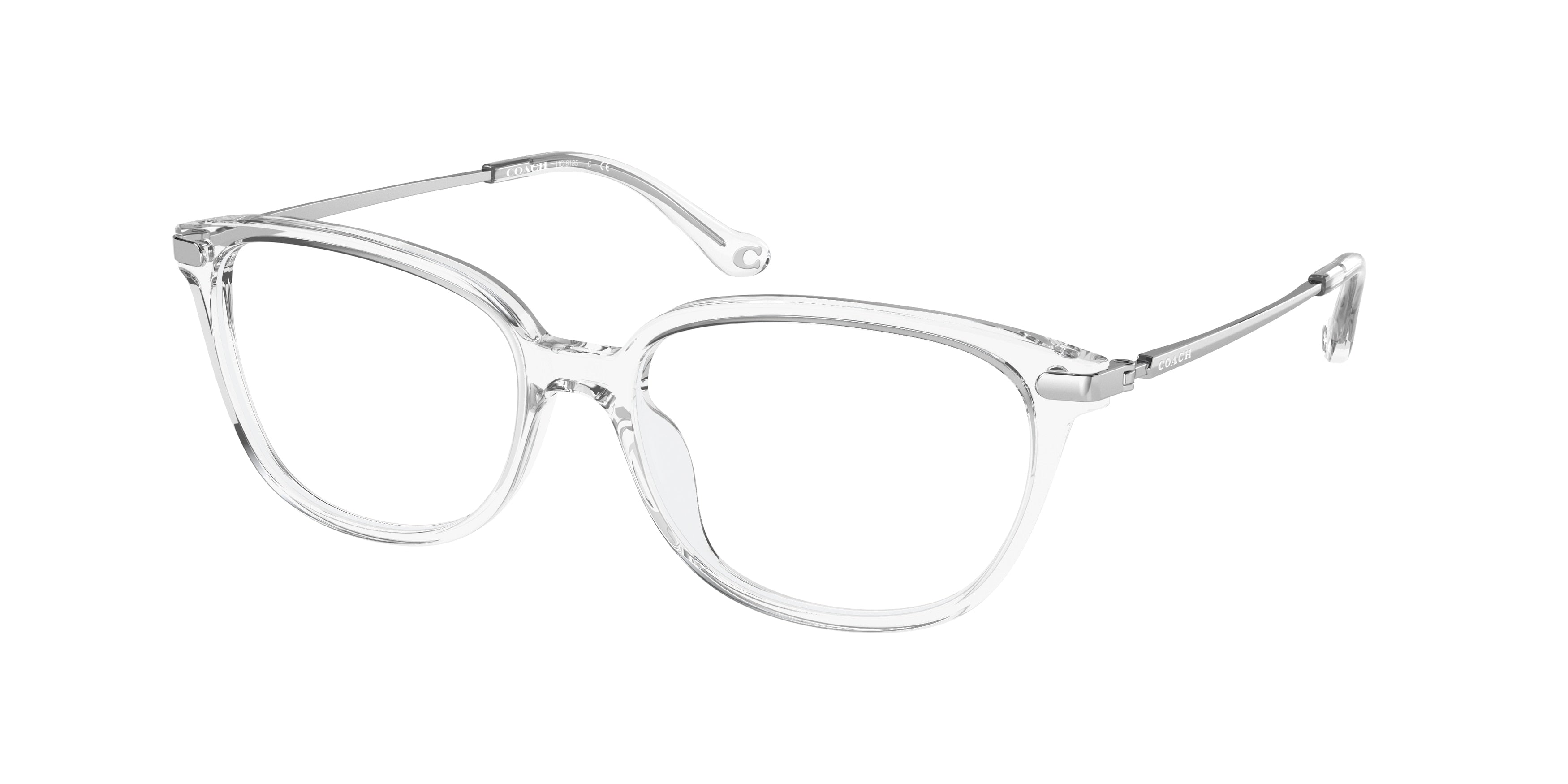 Coach HC6185 Pillow Eyeglasses  5111-Crystal 54-140-16 - Color Map Transparent