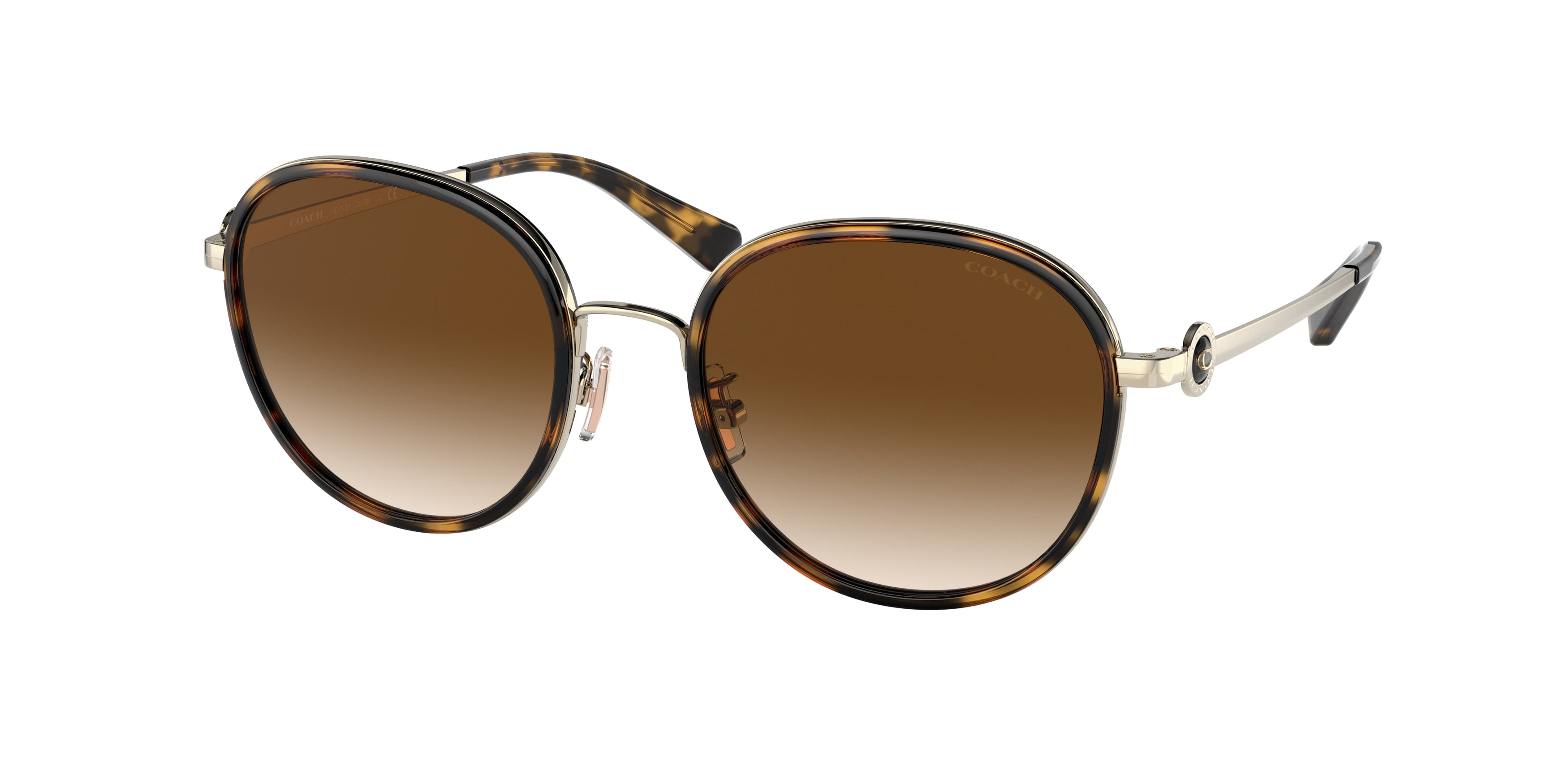Coach C6179 HC7129 Round Sunglasses