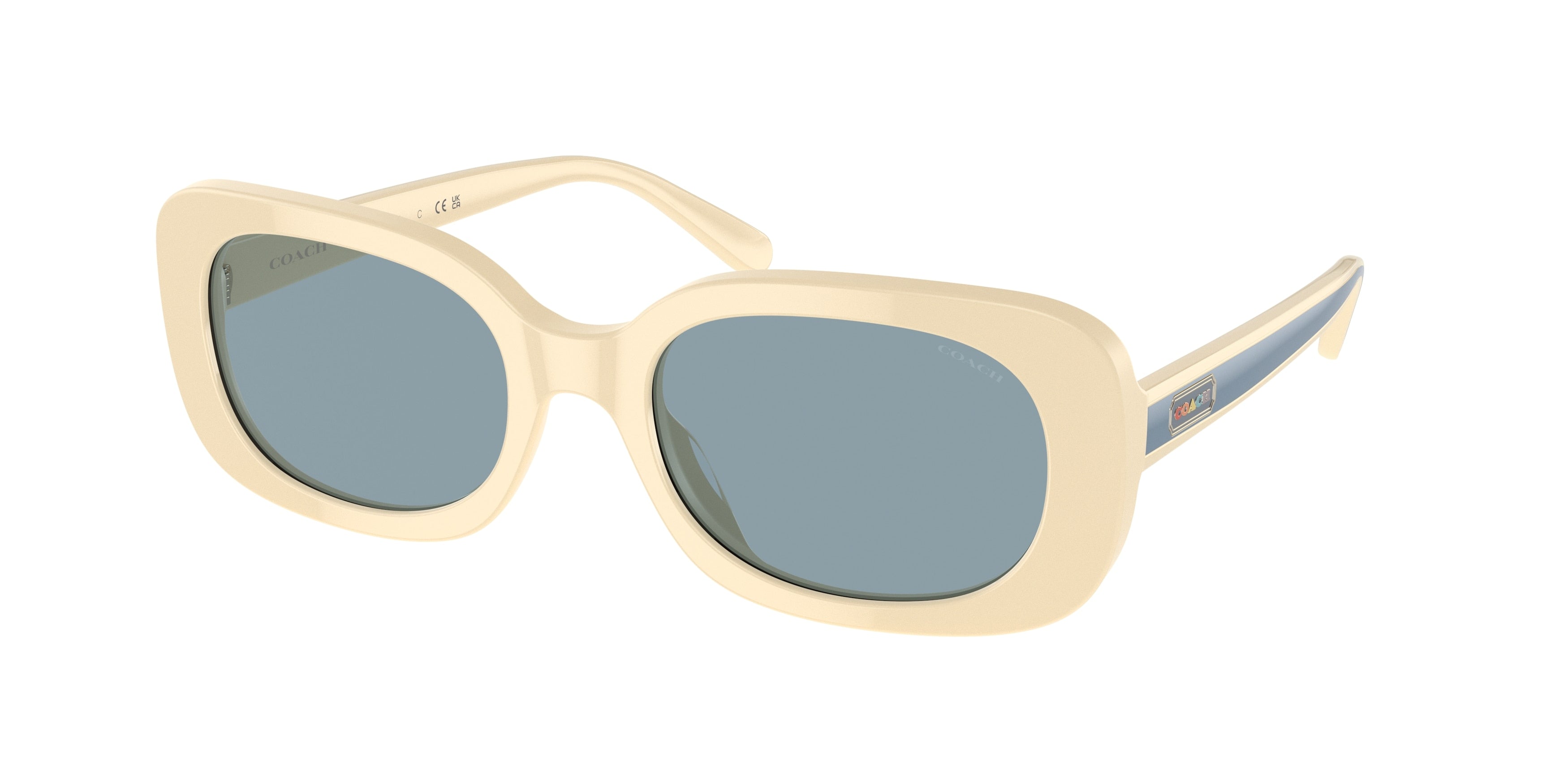 Coach HC8358U CD471 Oval Sunglasses For Women