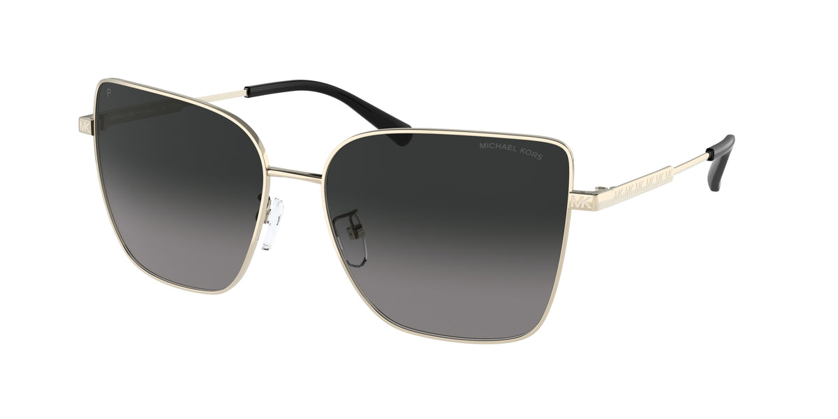 Michael Kors BASTIA MK1108 Butterfly Sunglasses  1014T3-Light Gold 59-145-16 - Color Map Gold