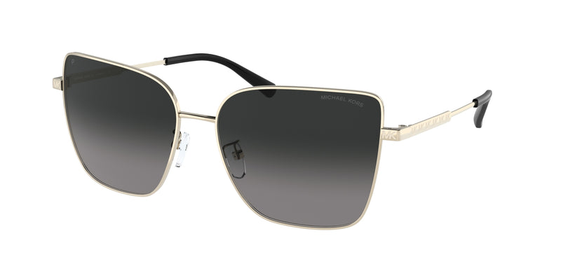 Michael Kors BASTIA MK1108 Butterfly Sunglasses  1014T3-Light Gold 59-145-16 - Color Map Gold