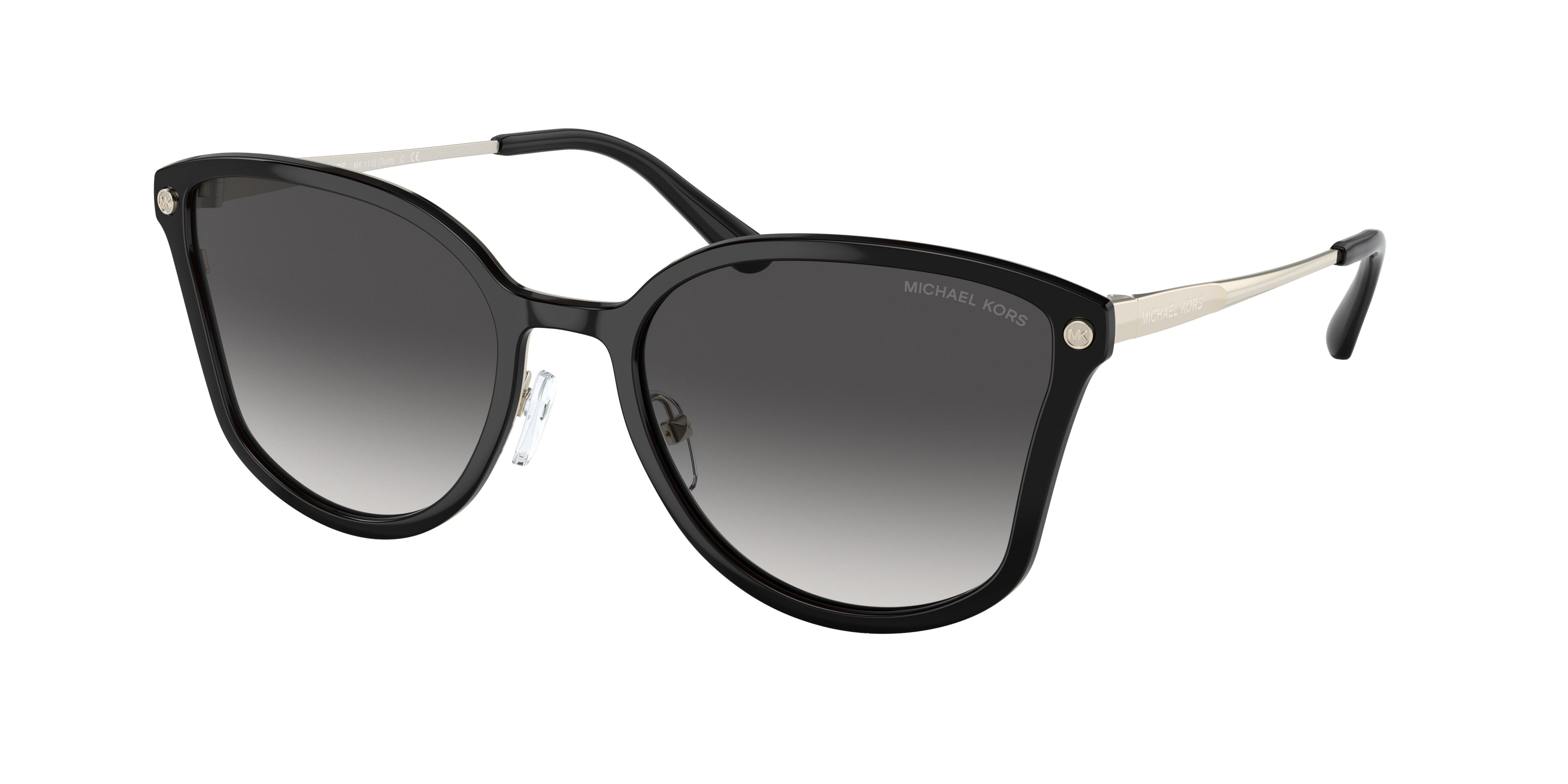 Michael Kors TURIN MK1115 Butterfly Sunglasses  10148G-Light Gold 56-145-19 - Color Map Gold