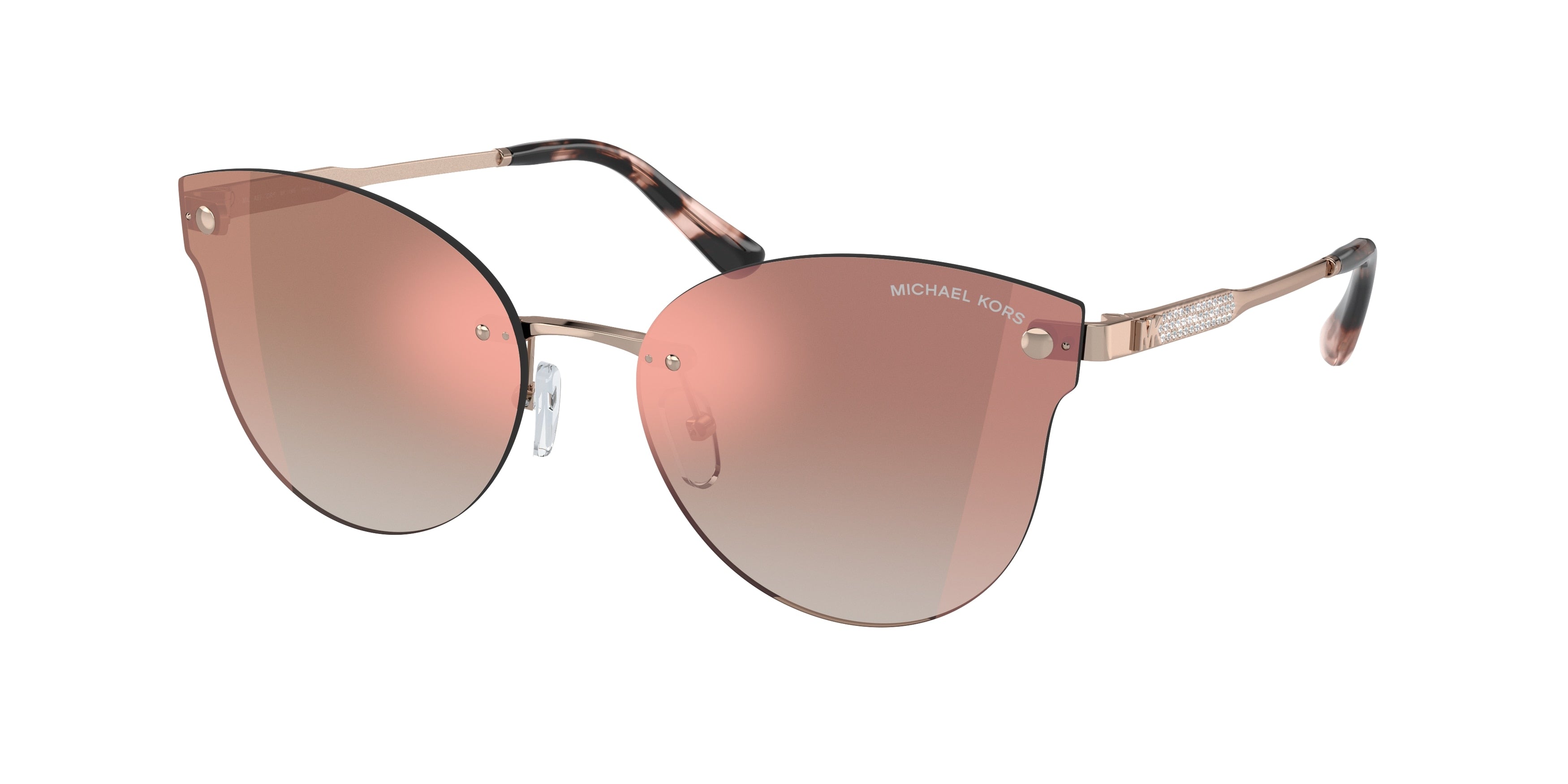 Michael Kors ASTORIA MK1130B Butterfly Sunglasses  11086F-Rose Gold 59-140-17 - Color Map Gold