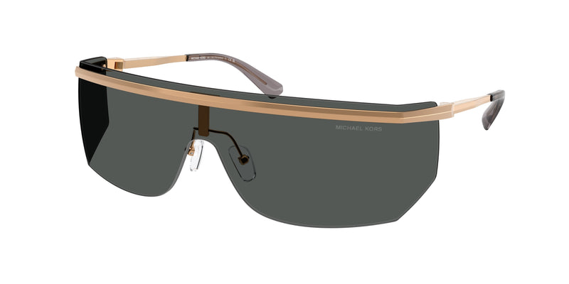 Michael Kors PALISADES MK1169 Irregular Sunglasses  189987-Beige Gold 45-115-145 - Color Map Bronze