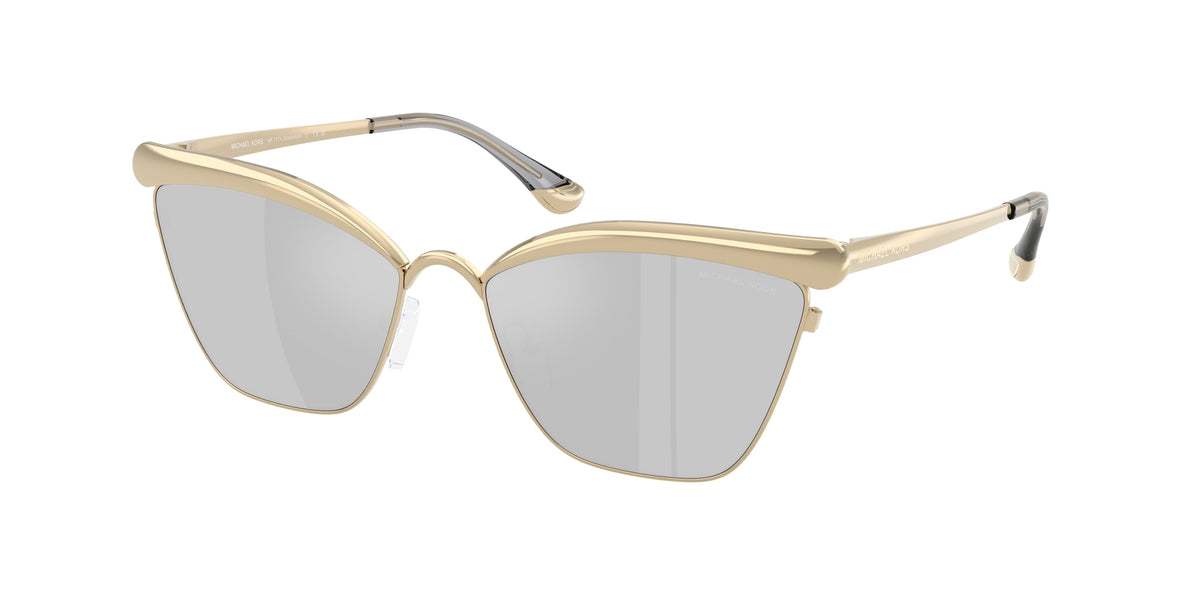 Michael Kors MK1174 Cat Eye Sunglasses for Women — Free Shipping - 56-140-16 / 1014Z6-Light Gold