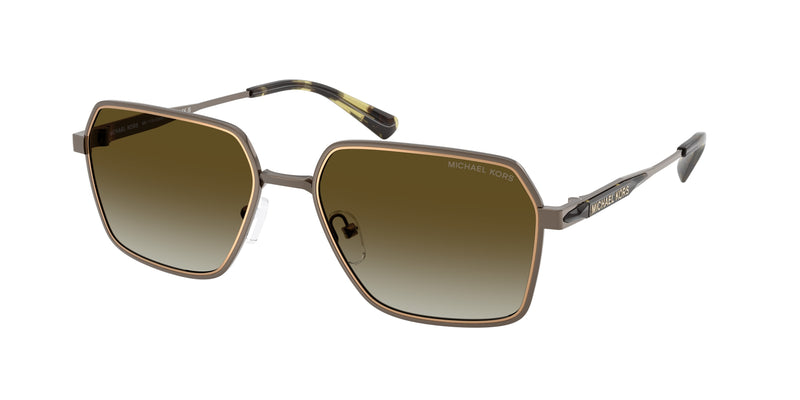 Michael Kors MK1176 Square Sunglasses for Men — Free Shipping - 57-145-18 / 10017Z-Matte Husk