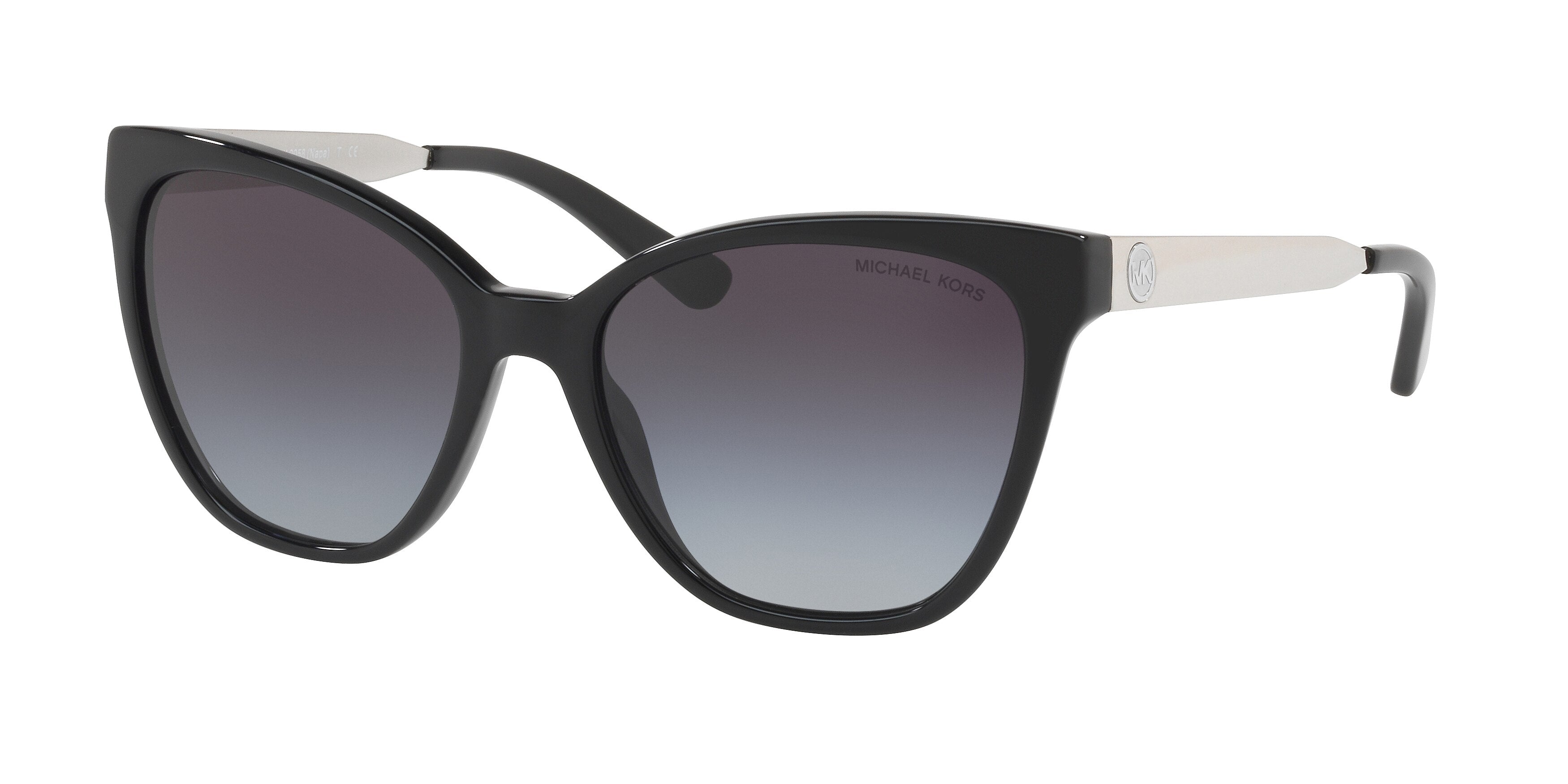 Michael Kors NAPA MK2058 Square Sunglasses  316311-Black 55-140-17 - Color Map Black