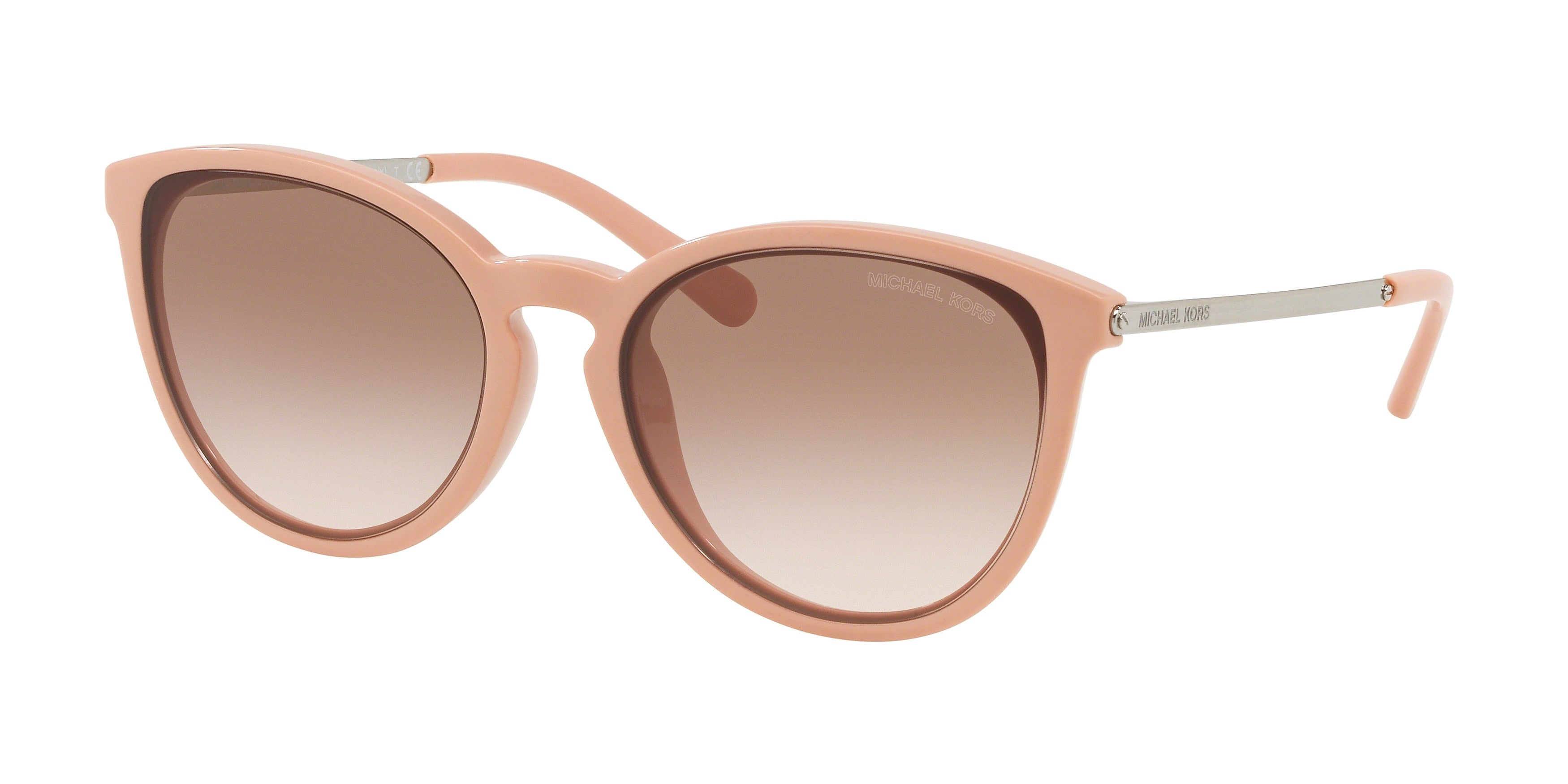 Michael Kors CHAMONIX MK2080U Round Sunglasses  335013-Rose Water 56-140-18 - Color Map Pink