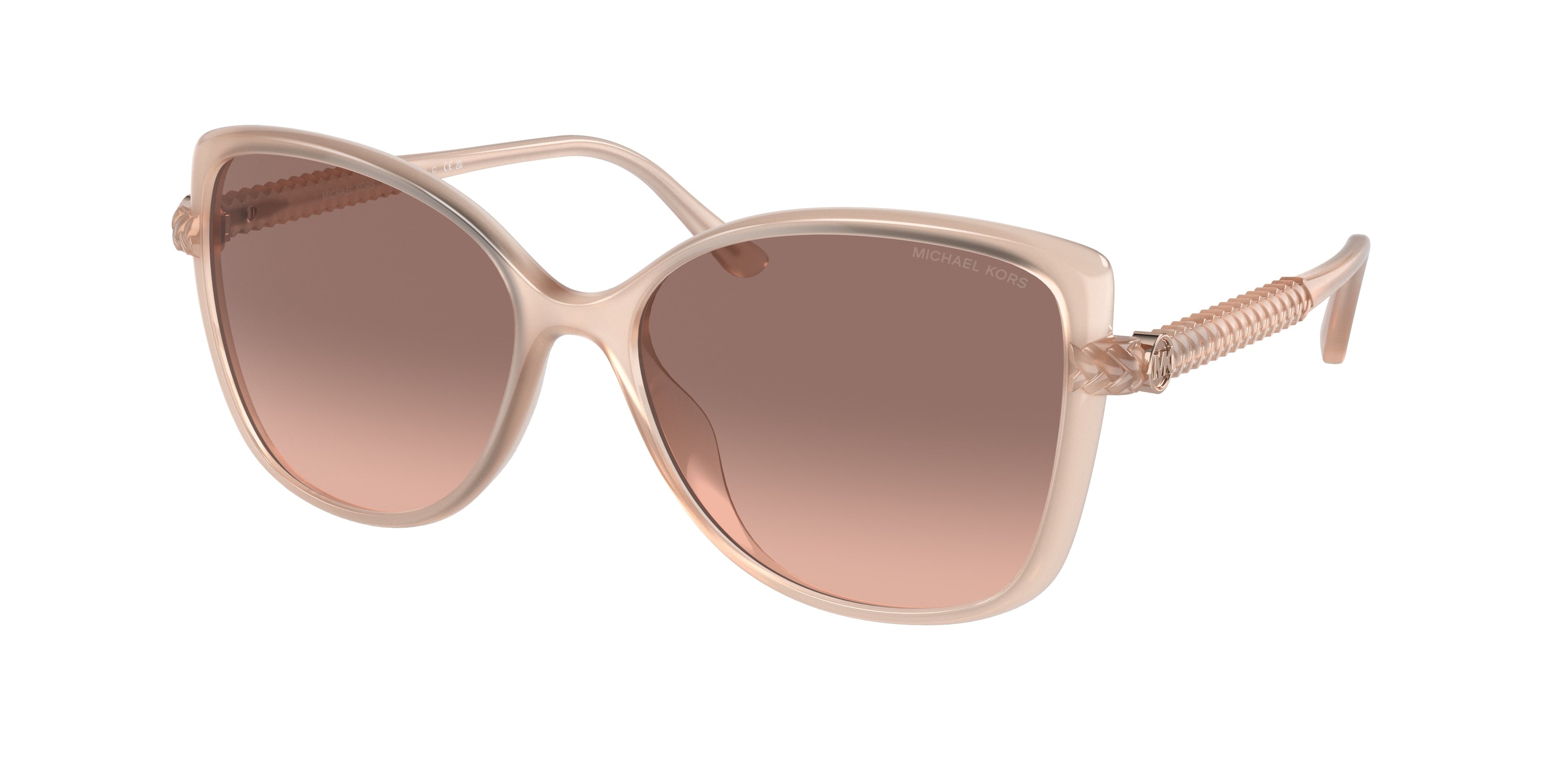 Michael Kors MALTA MK2181U Butterfly Sunglasses  344913-Milky Pink 57-140-16 - Color Map Pink