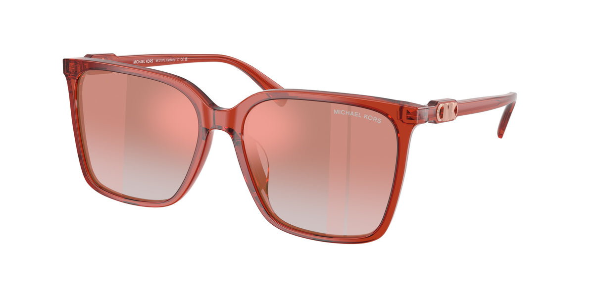 Michael Kors MK2197U Square Sunglasses for Women — Free Shipping - 56-140-16 / 39016F-Soft Pink