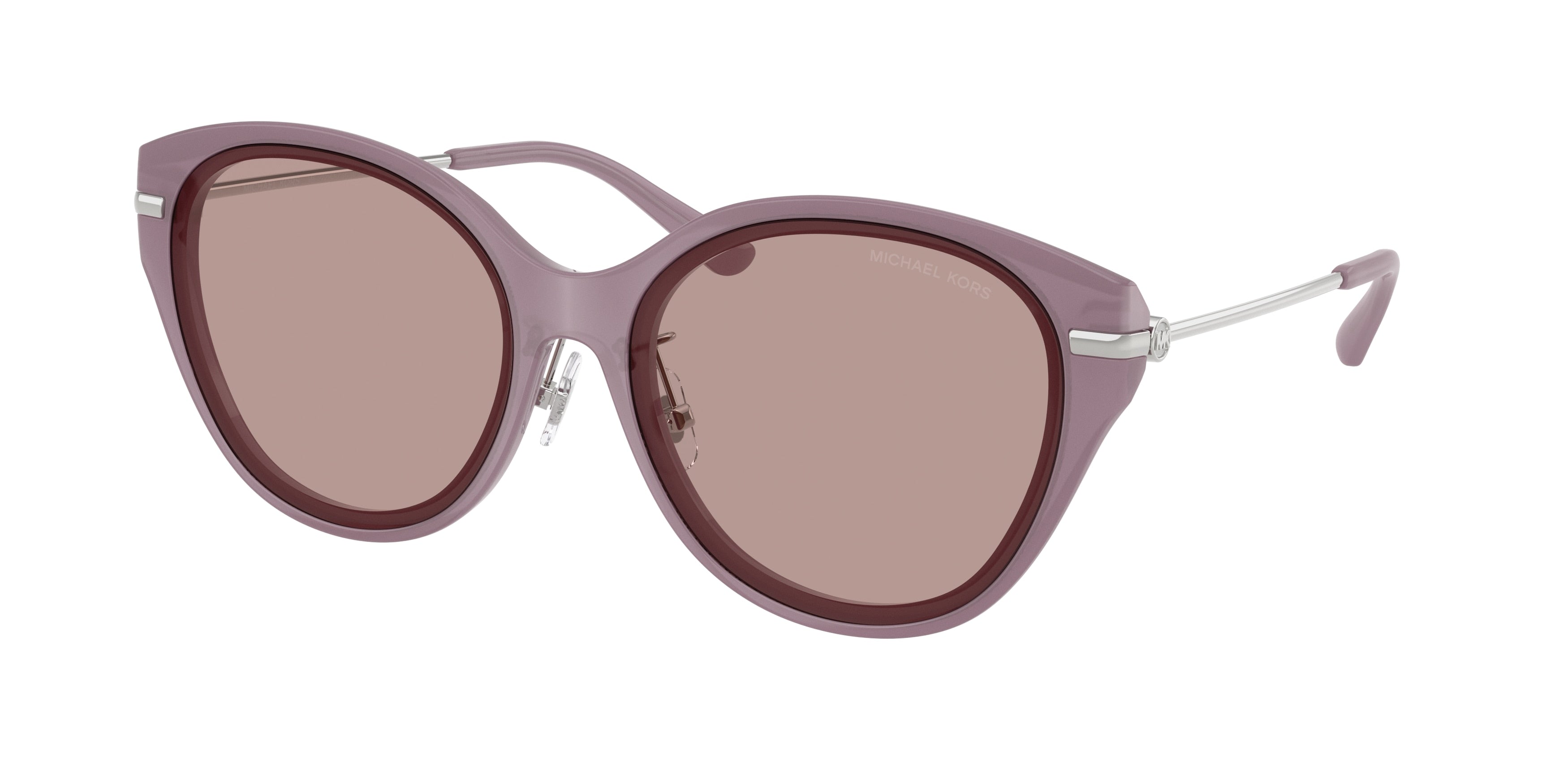 Michael Kors TIANJIN MK2229D Round Sunglasses  40057N-Light Iris 59-145-16 - Color Map Violet