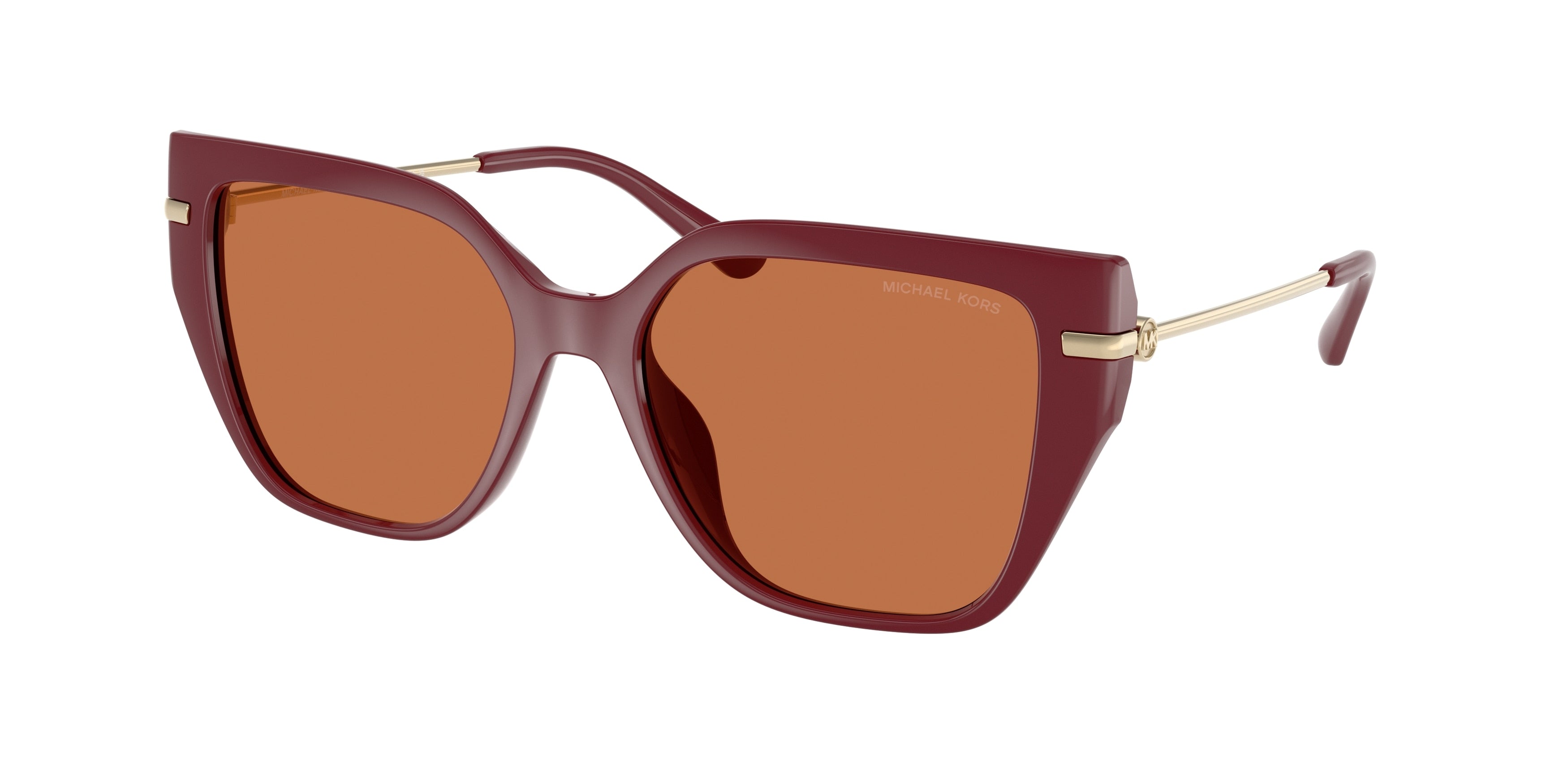 Michael Kors ST. BARTHS MK2231U Square Sunglasses  400473-Deep Red 54-140-17 - Color Map Red