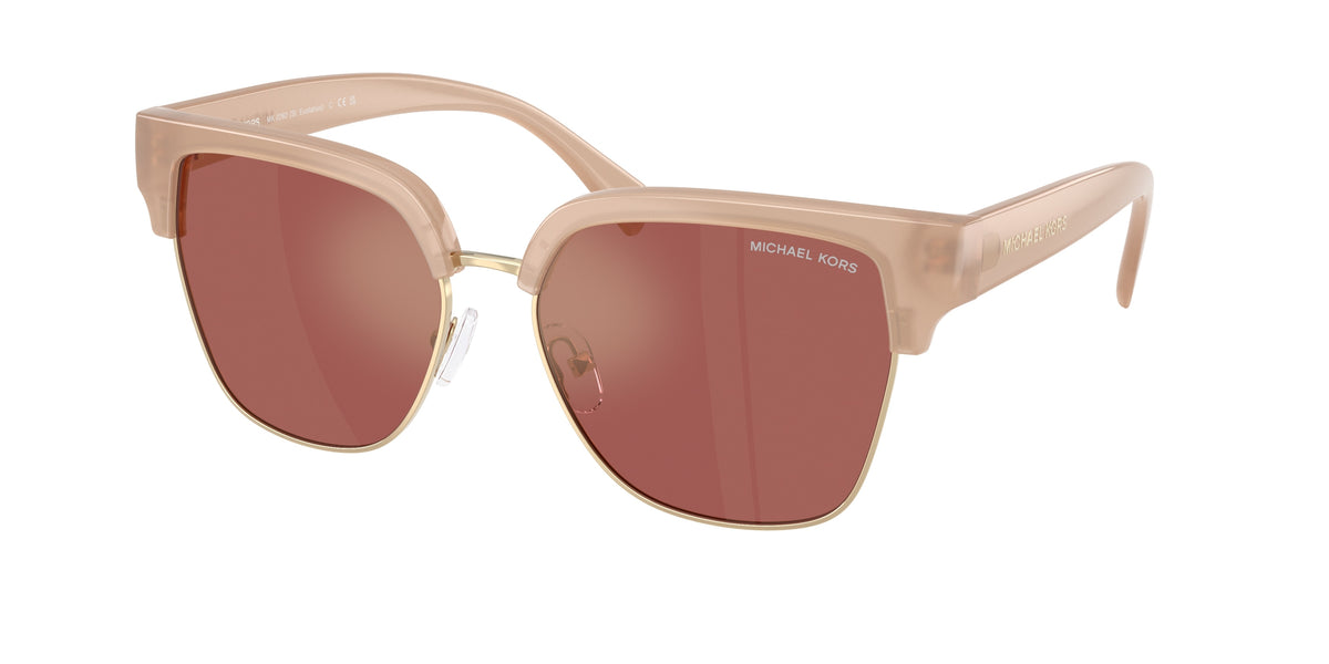 Michael Kors MK2262 Square Sunglasses for Women — Free Shipping - 56-140-16 / 4038E4-Dark Tan