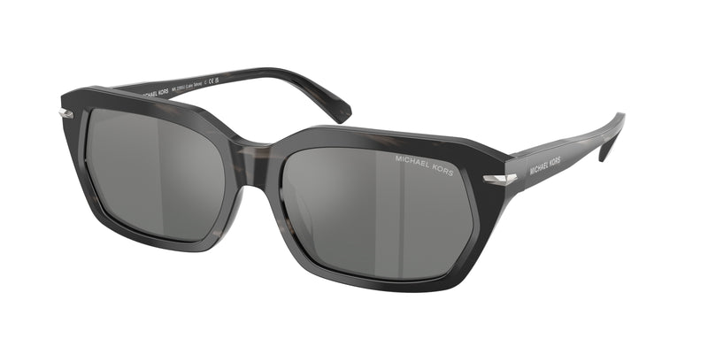 Michael Kors MK2265U Rectangle Sunglasses for Men — Free Shipping - 54-140-17 / 403488-Black Horn