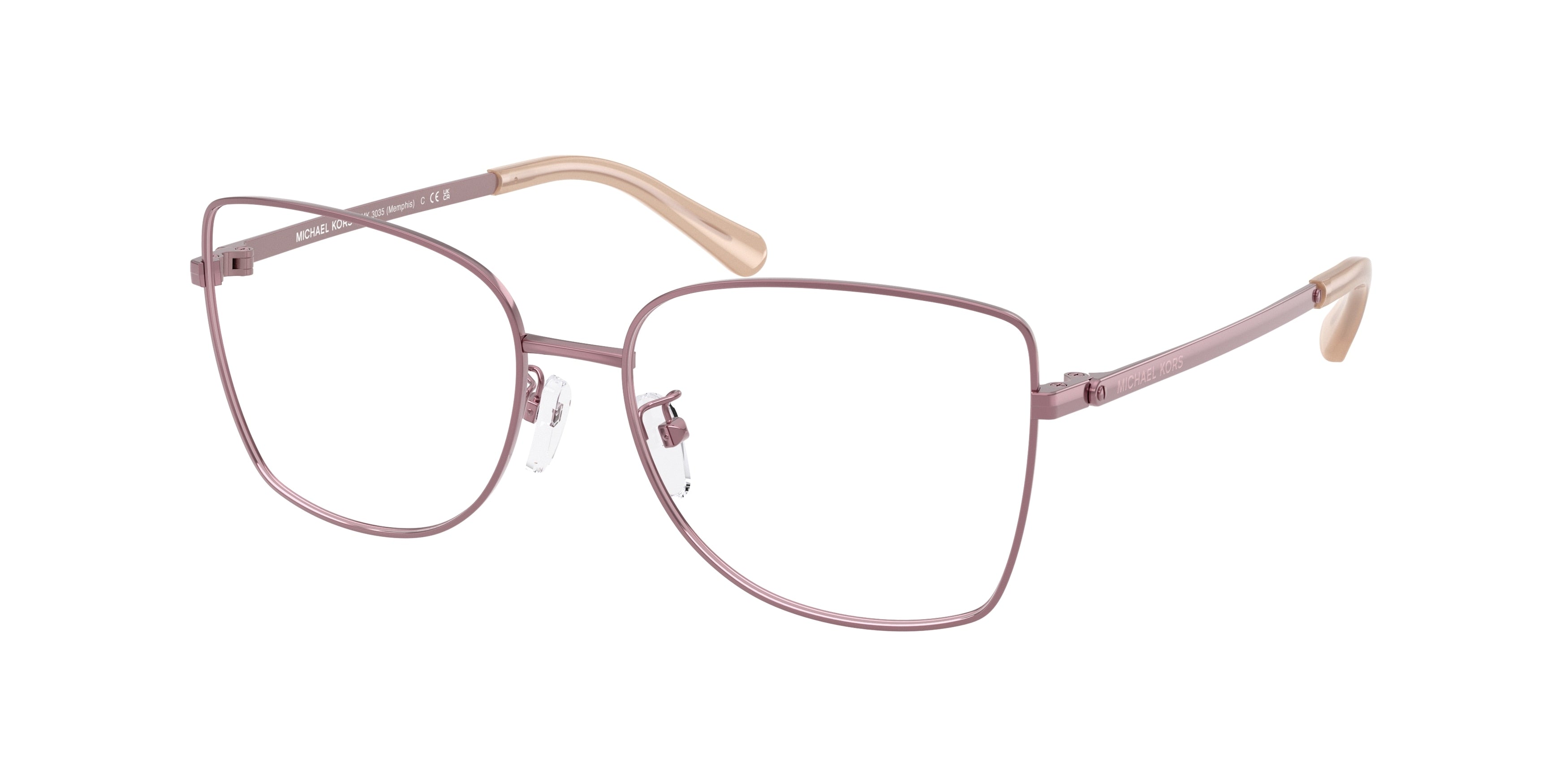 Michael Kors MK3035 Butterfly Eyeglasses for Women — Free Shipping - 52-140-16 / 1903-Milky Lilac