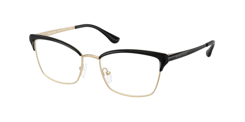 Michael Kors LEXINGTON MK3096 Square Eyeglasses  1005-Black 52-140-17 - Color Map Black