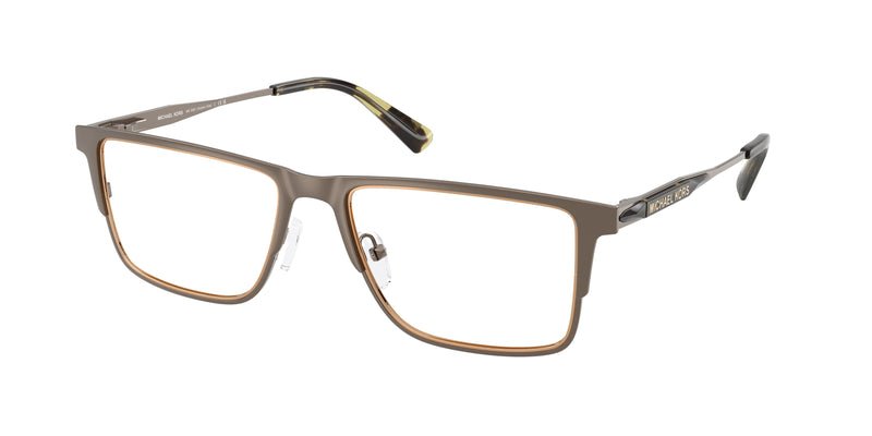 Michael Kors HIDDEN HILLS MK3097 Rectangle Eyeglasses  1001-Matte Husk 55-145-18 - Color Map Grey