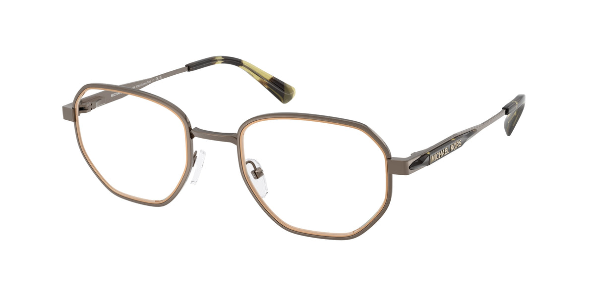 Michael Kors JOSHUA TREE MK3098 Irregular Eyeglasses  1001-Matte Husk 51-145-21 - Color Map Grey