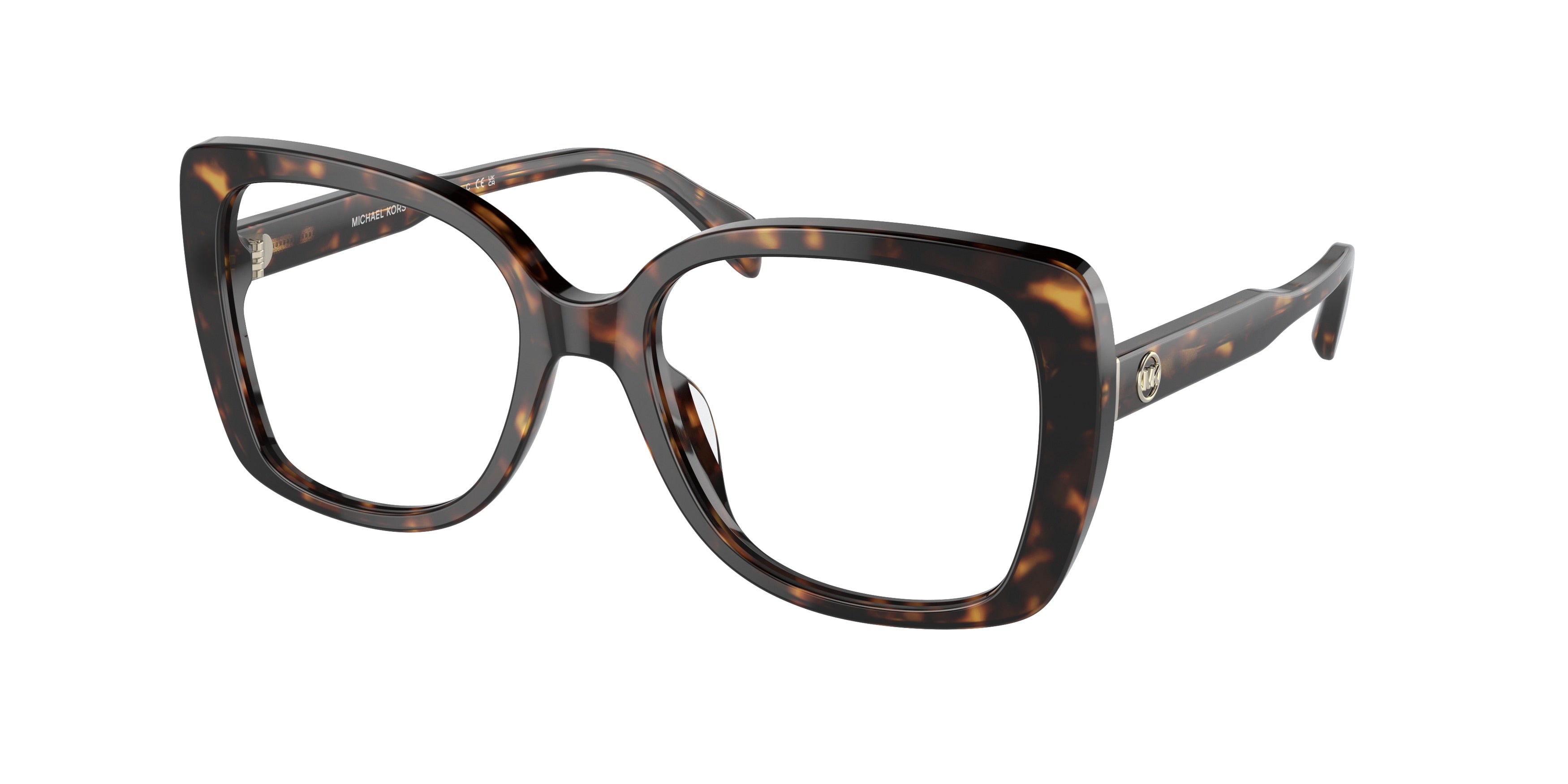 Michael Kors PERTH MK4104U Square Eyeglasses  3006-Dark Tortoise 53-140-18 - Color Map Tortoise