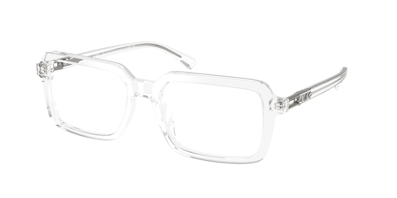Michael Kors YELLOWSTONE MK4130 Rectangle Eyeglasses  3015-Clear 55-145-18 - Color Map Transparent